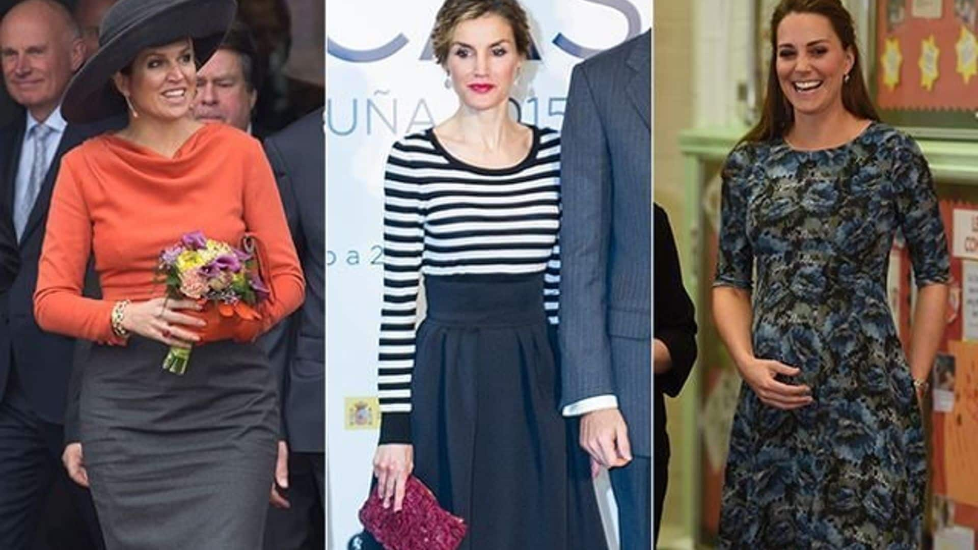 Queen Letizia, Kate Middleton, Queen Maxima: the week's best royal style