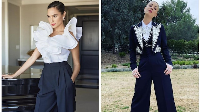 Gal Gadot and Kaley Cuoco style