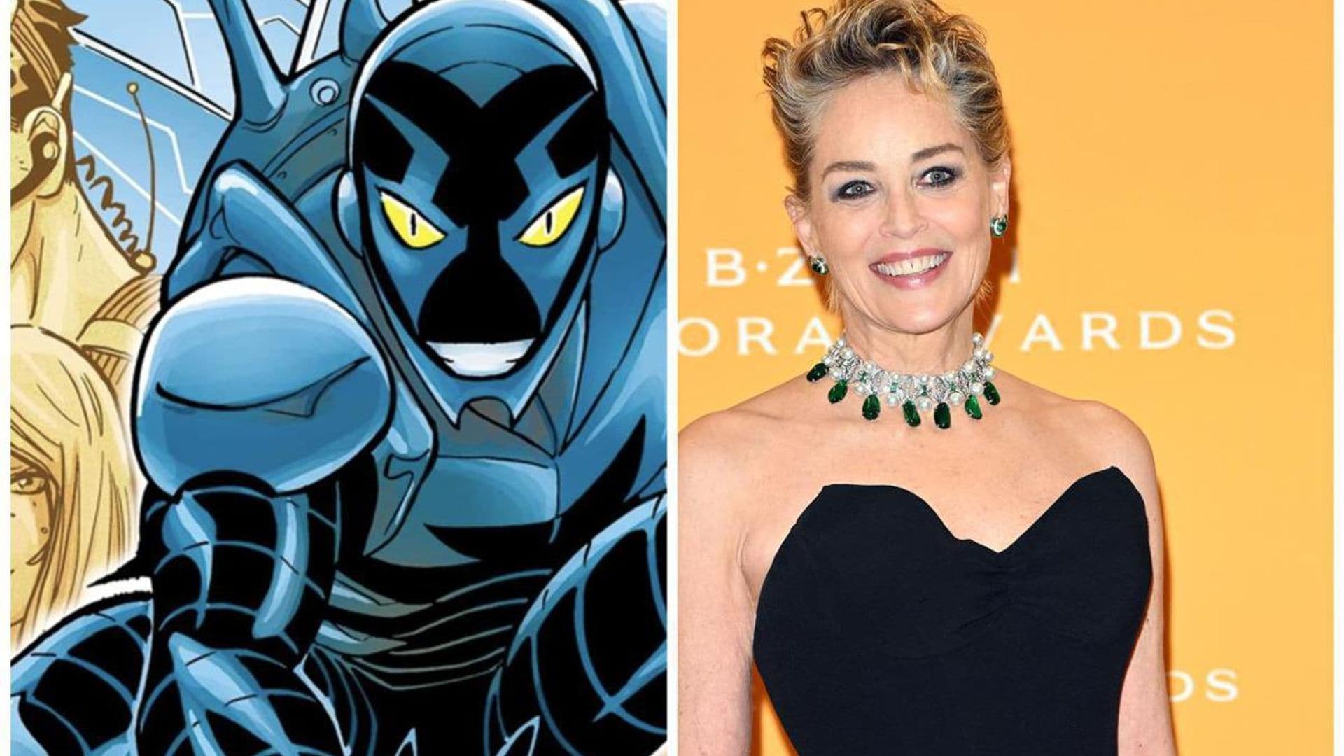 Sharon Stone to play villain in first Latino superhero movie ‘Blue Beetle’