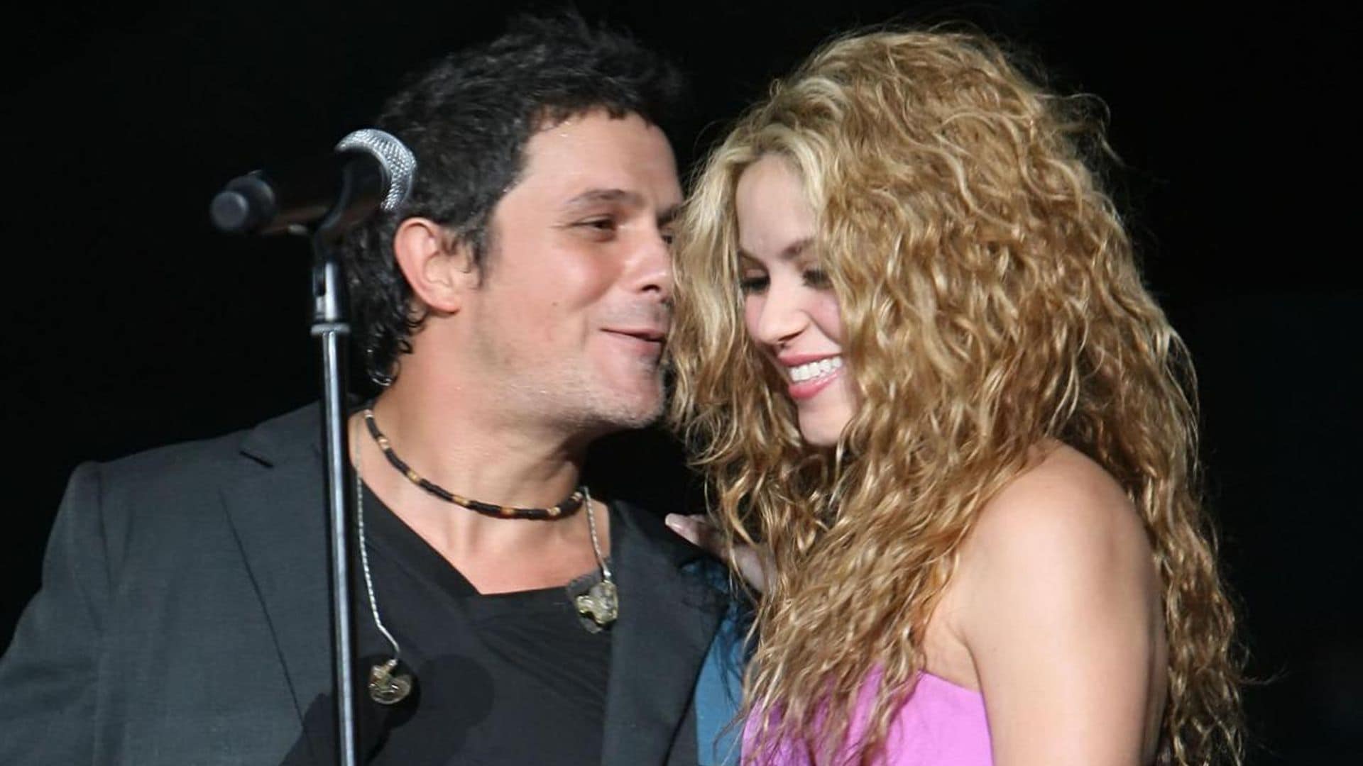 Shakira and Alejandro Sanz