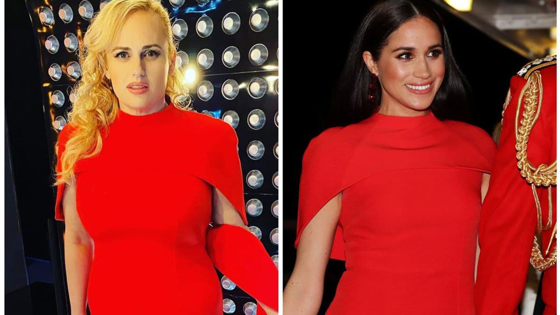 Rebel Wilson shines in Meghan Markle’s dress and more