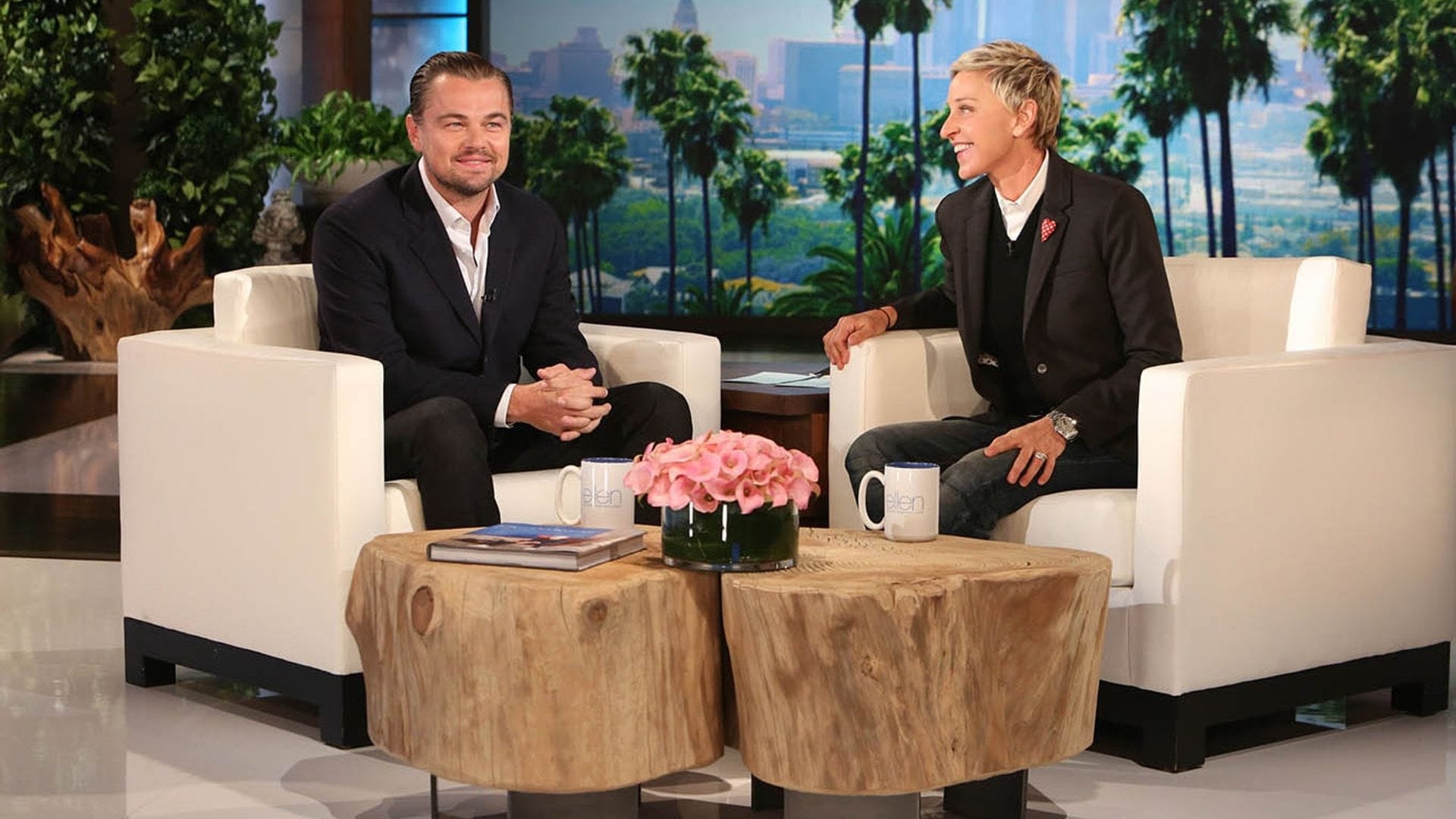 Leonardo DiCaprio talks about his 'bad luck' and beard on the 'Ellen DeGeneres Show'