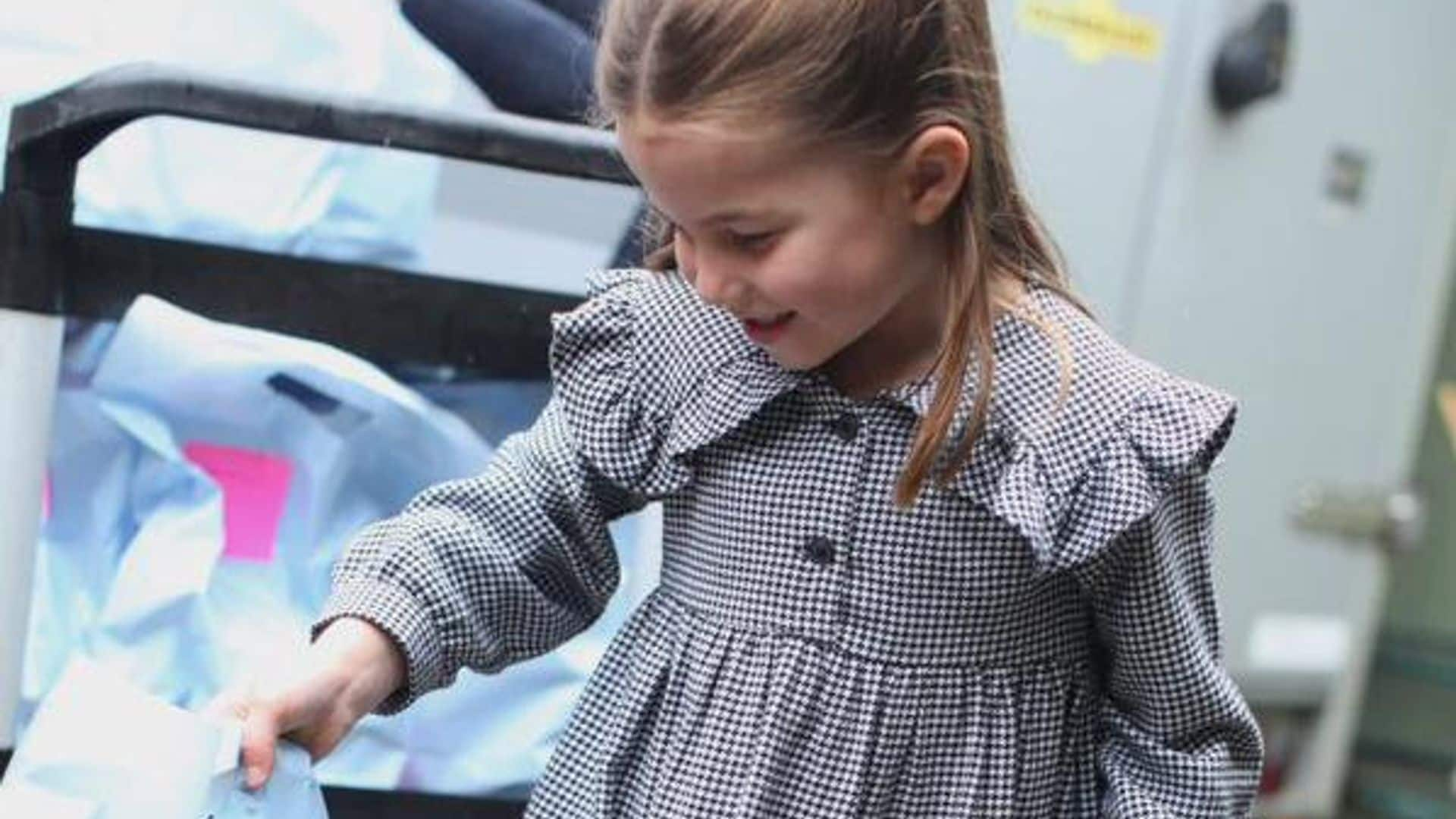 Princess Charlotte volunteers in new photos released to celebrate her 5th birthday