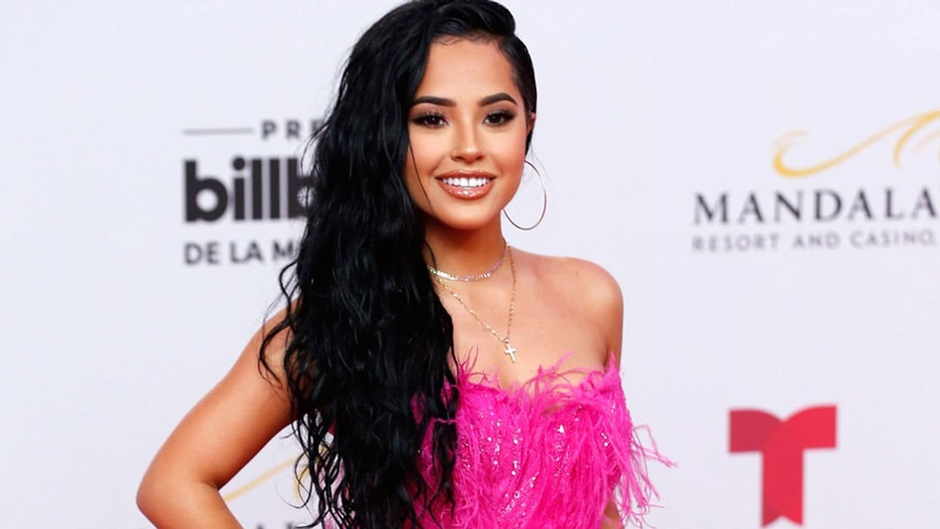 All the details behind Becky G's glamorous Latin Billboard Awards look