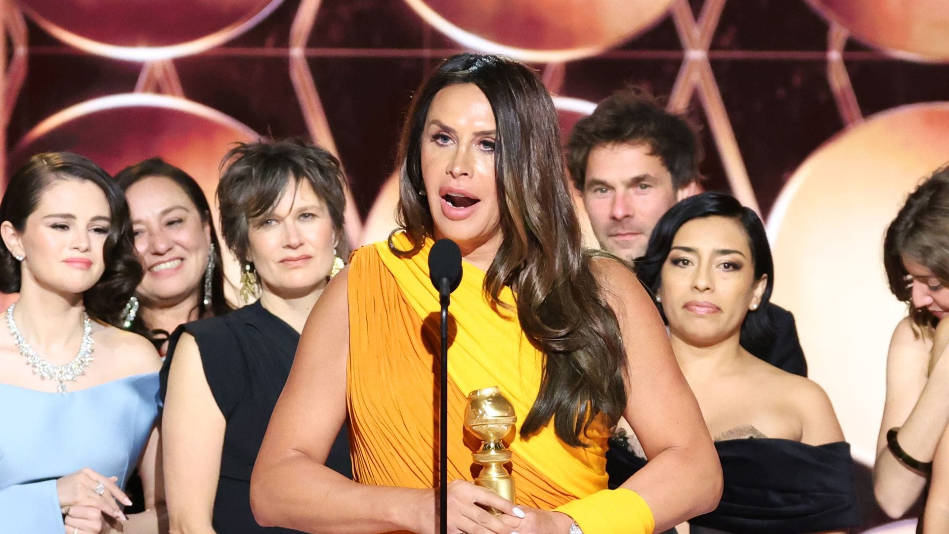 Karla Sofía Gascón's historic and emotional triumph at the 2025 Golden Globe Awards