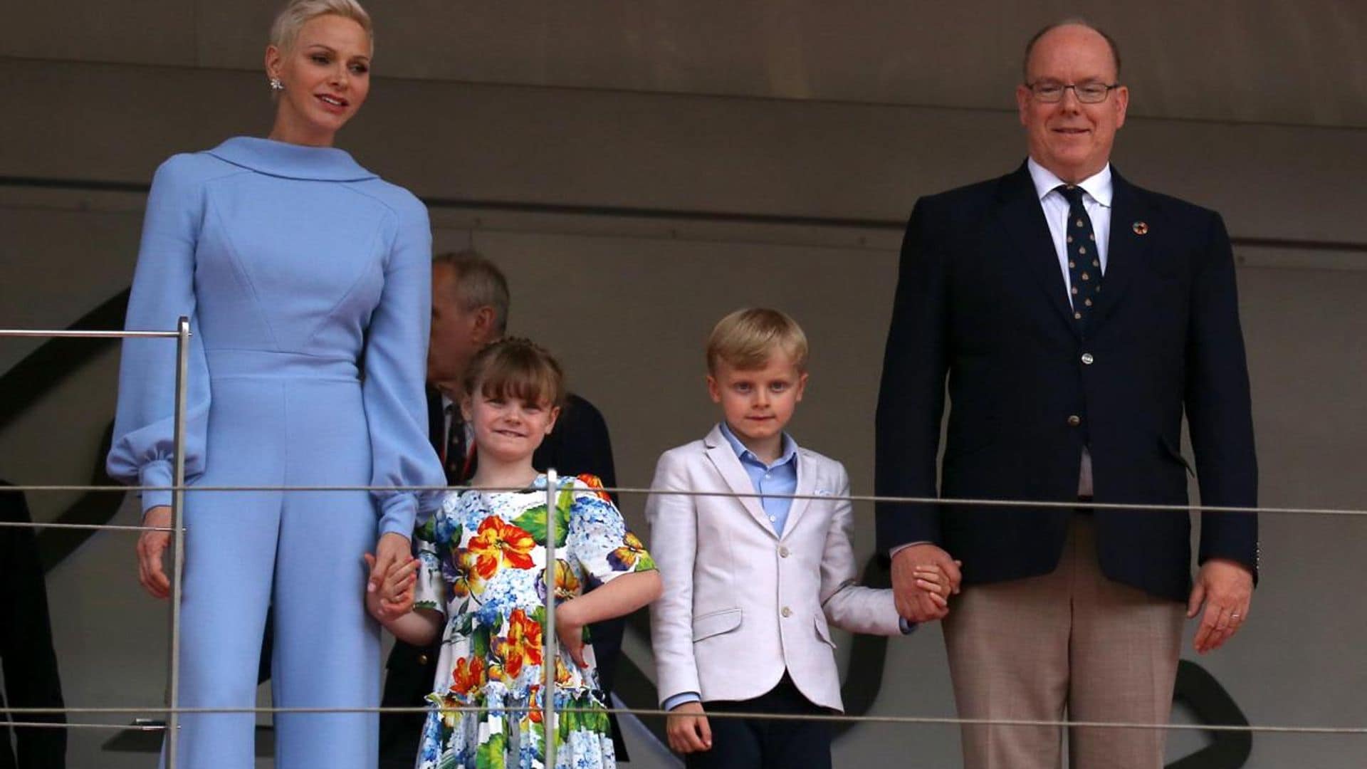 Princess Charlene and Prince Albert’s twins return to school: See photos from their first day back!