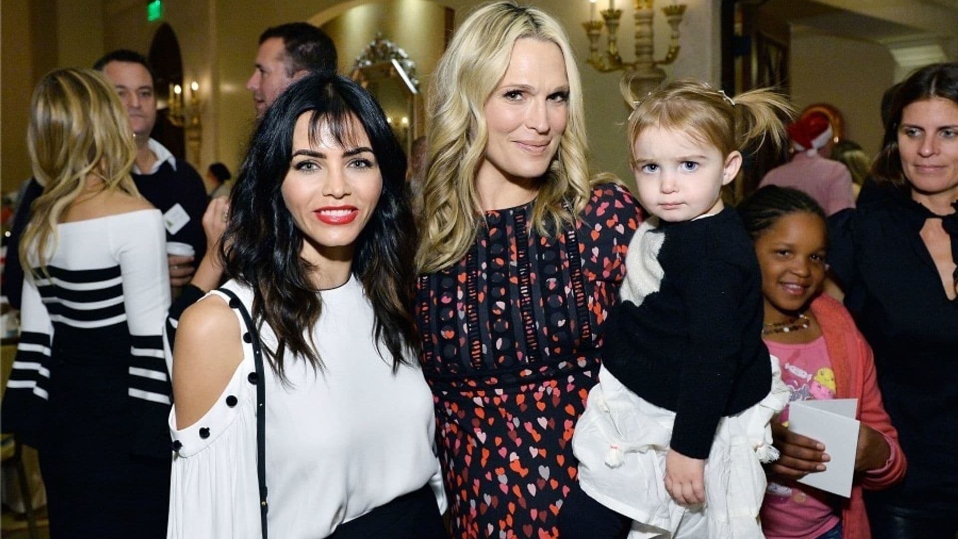 December 18: Jenna Dewan Tatum and Molly Sims were moms on a holiday mission during the Baby2Baby holiday party presented by Old Navy at Montage in Beverly Hills.
Photo: Stefanie Keenan/Getty Images for Baby2Baby
