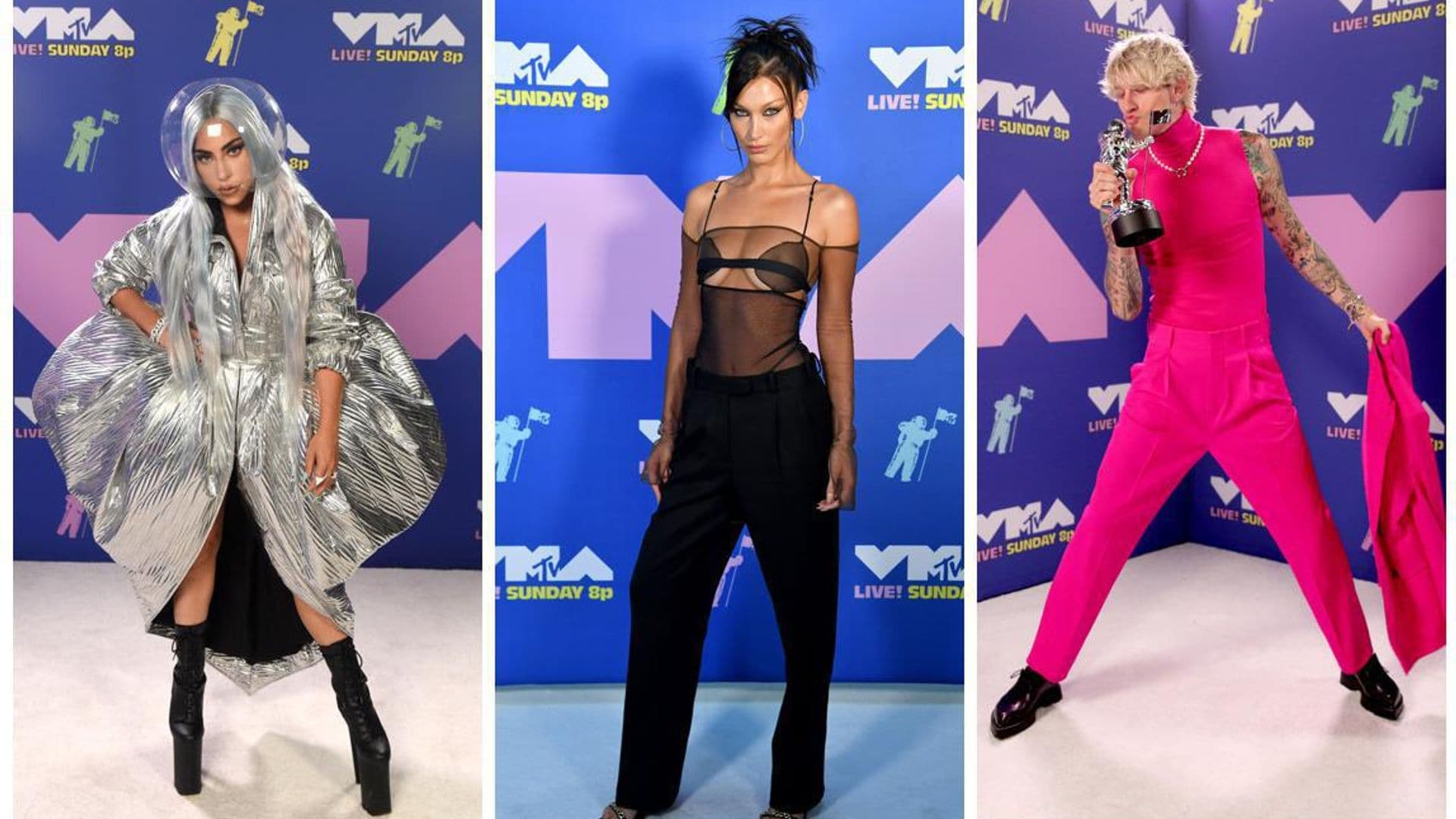 Here are some of the most head-turning fashion looks from the 2020 MTV VMAs