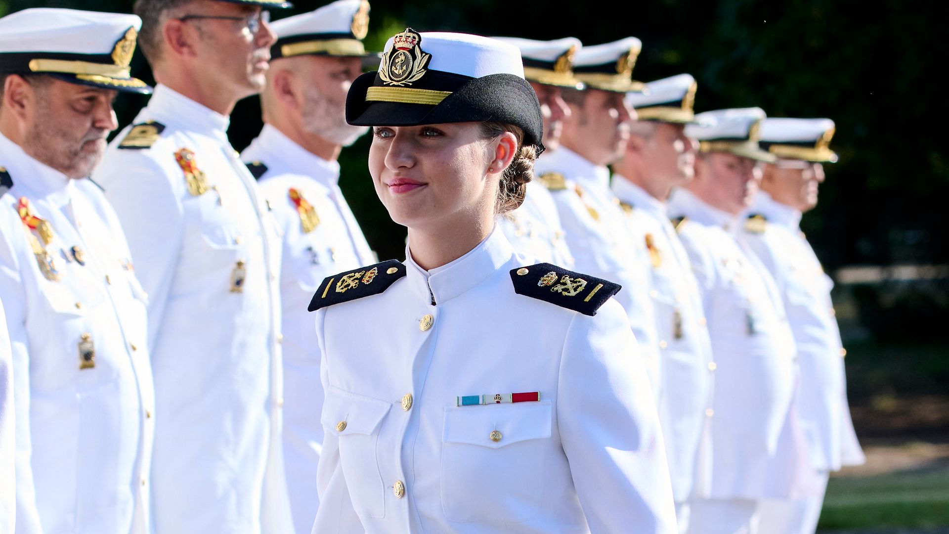 Princess Leonor continues her military training at naval academy