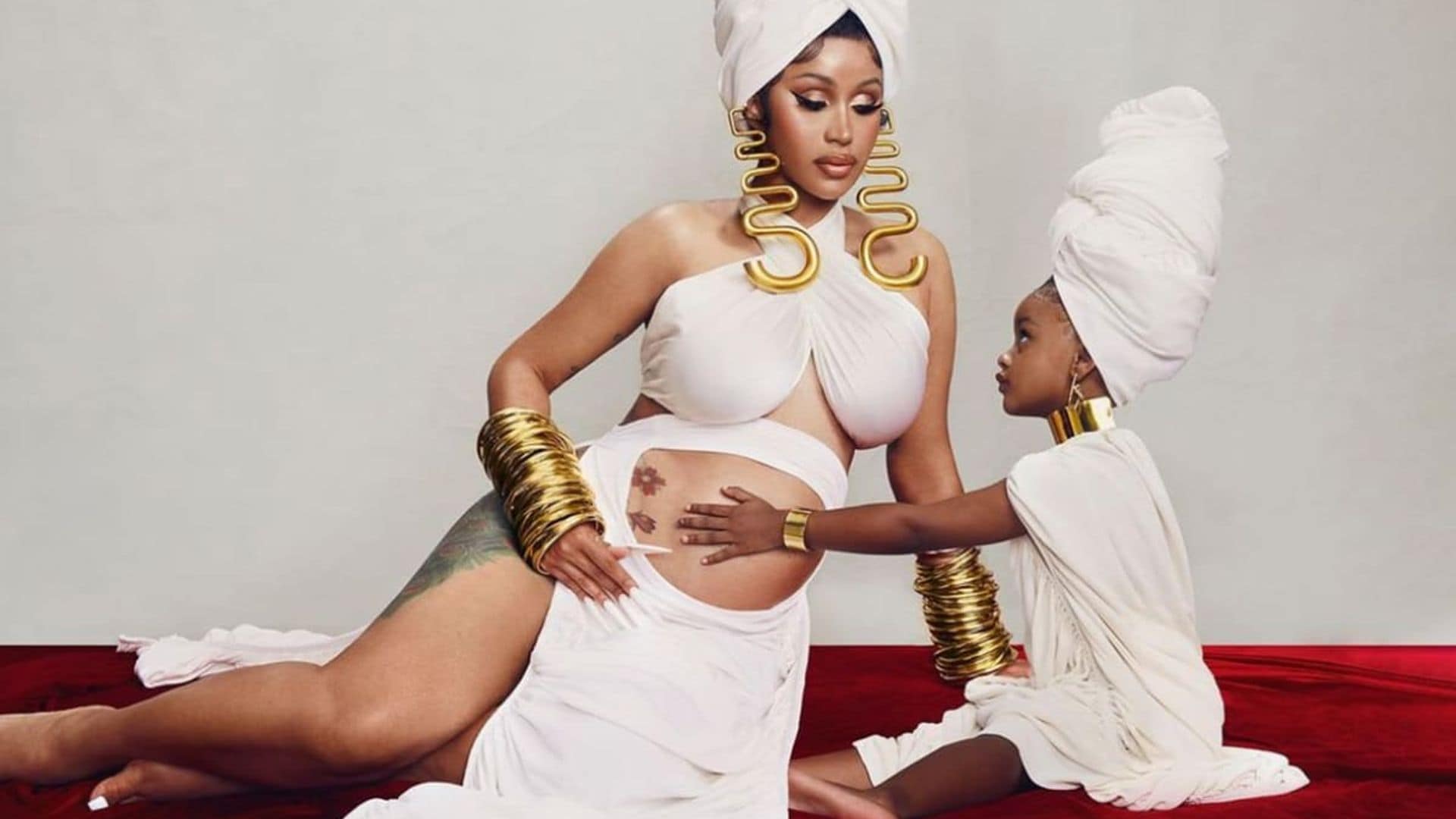 Cardi B shares daughter Kulture’s hilarious reaction to welcoming a baby brother