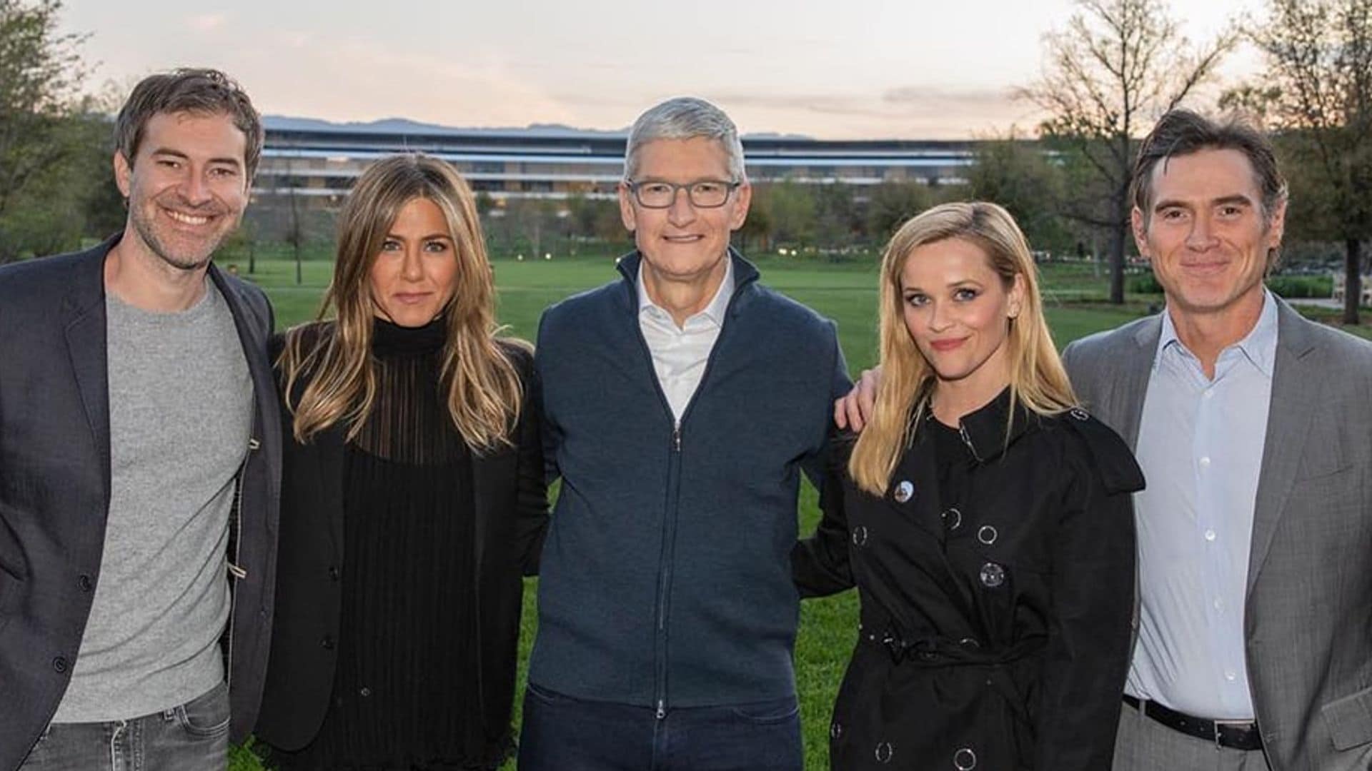 Reese Witherspoon, Jennifer Aniston, Apple event