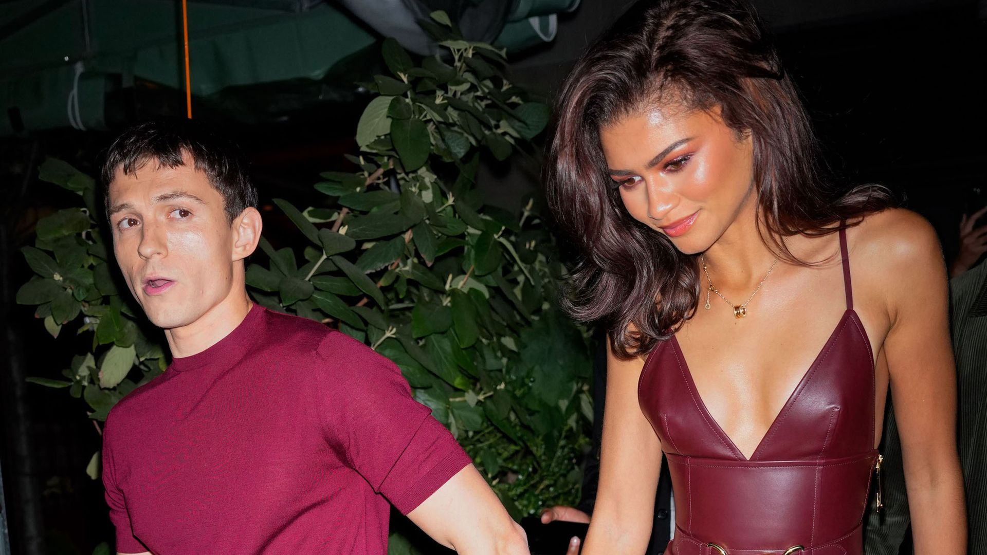 Tom Holland and Zendaya stun and look adorable in matching outfits