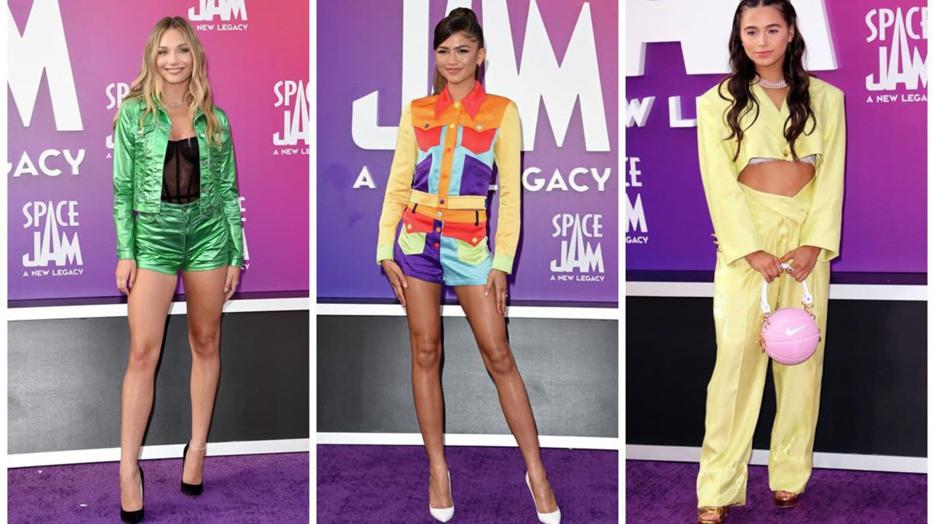 The most colorful red carpet looks from the "Space Jam: A New Legacy" premier [PHOTOS]