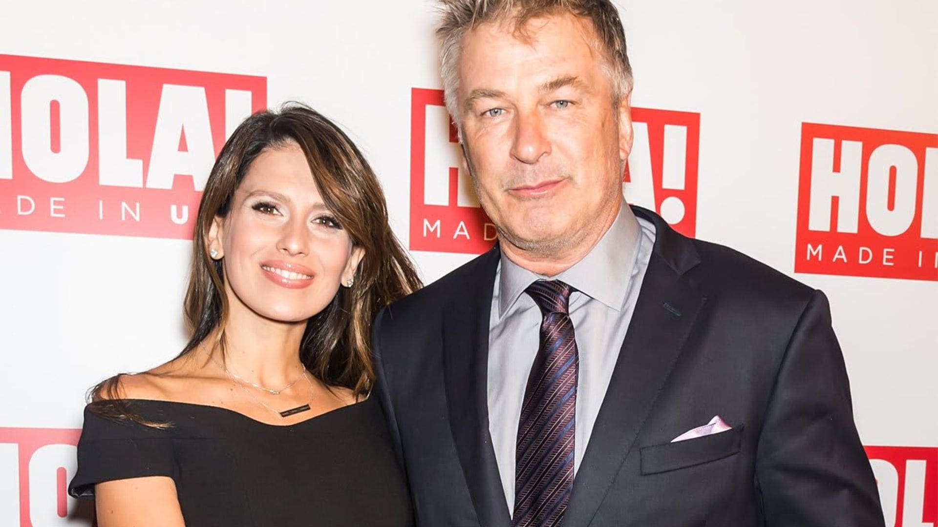 Alec and Hilaria Baldwin enjoy first parents‘ night out since baby Leo at the launch of HOLA! USA