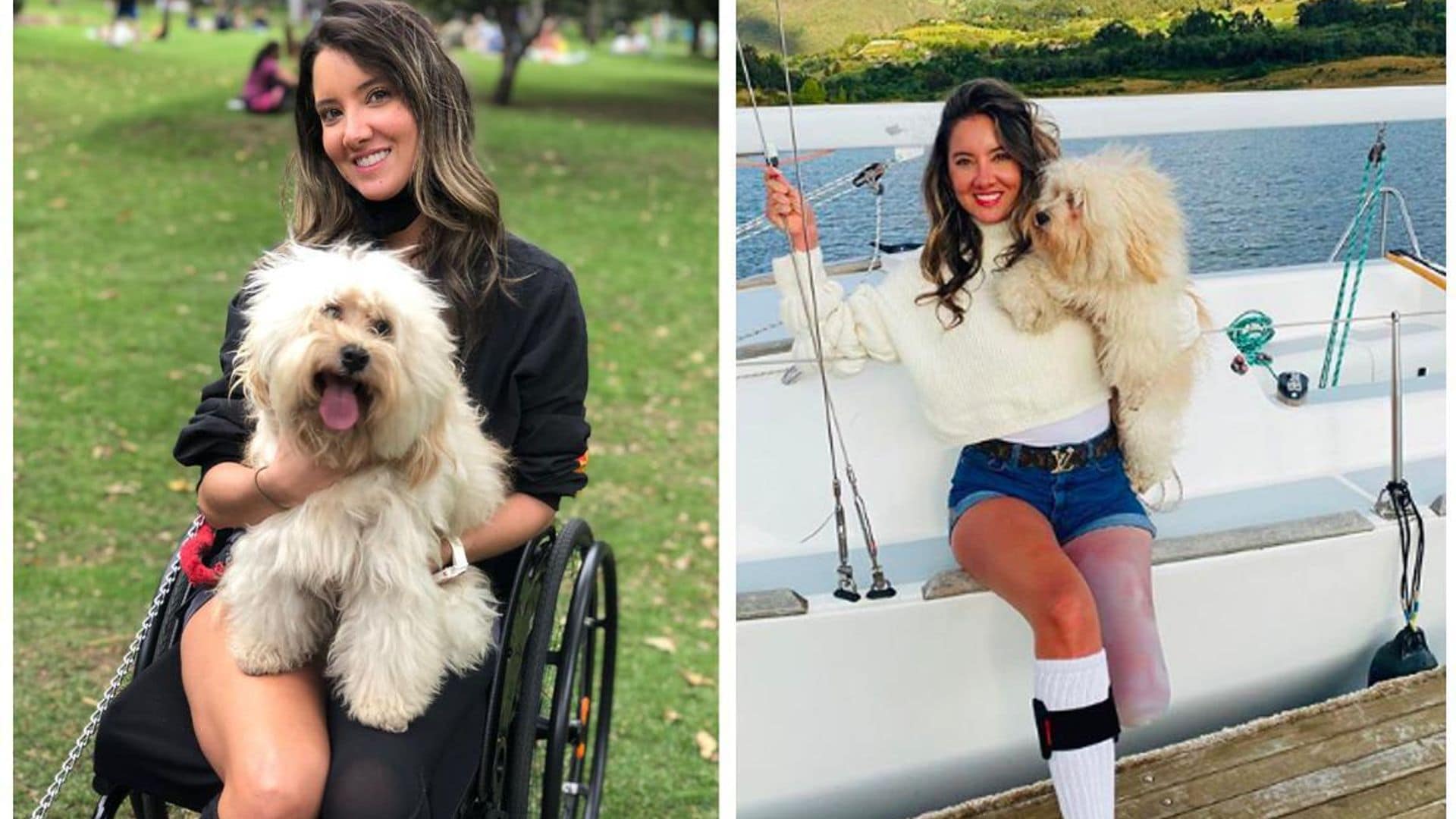 Daniella Alvarez confirms lack of mobility in her only foot