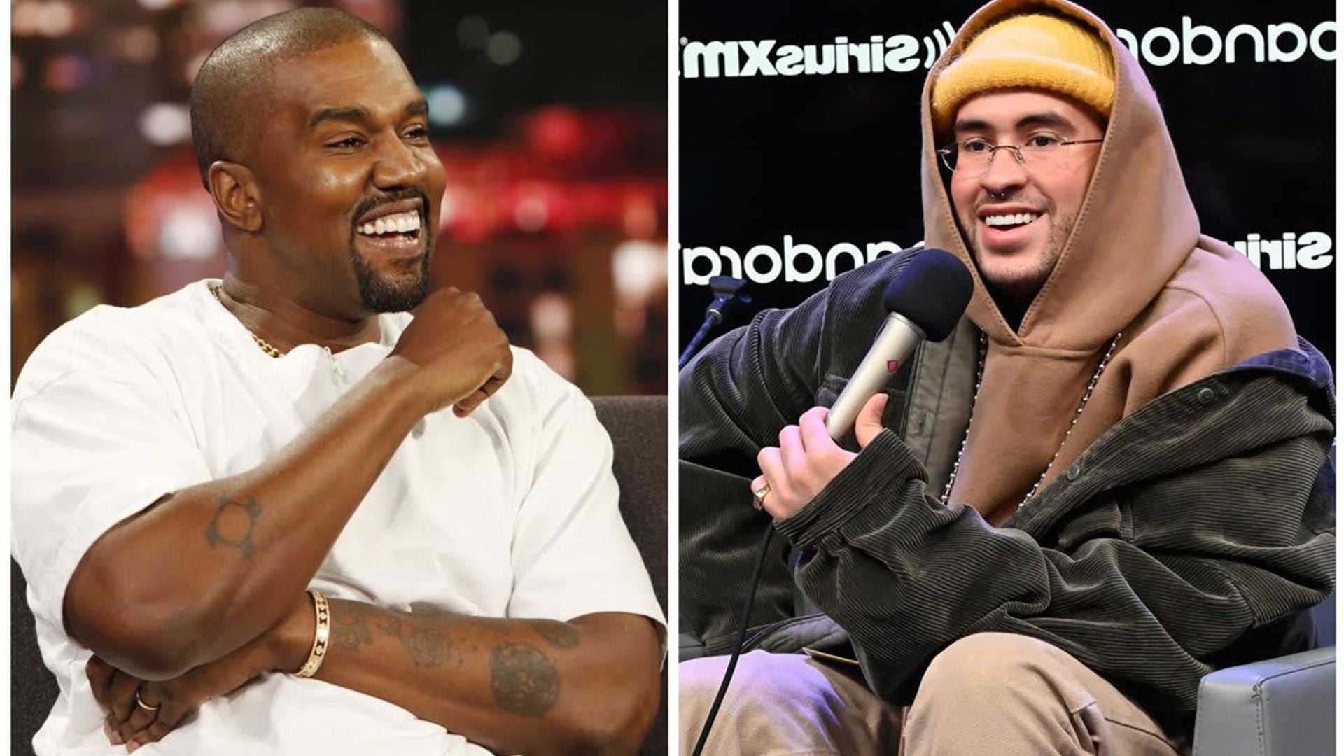 Is Bad Bunny really in the studio with Kanye West?