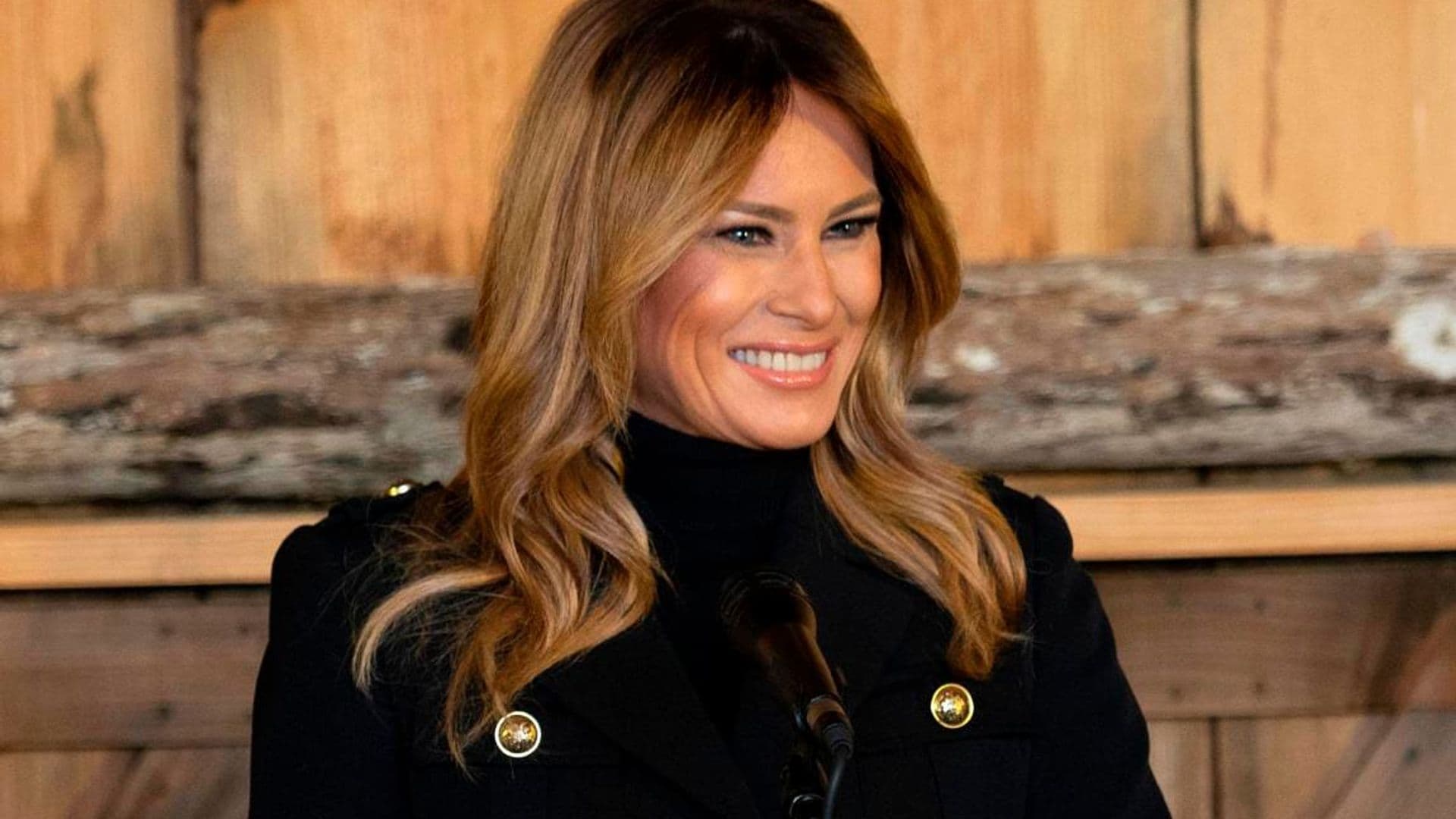 First Lady Melania Trump changes up her hairstyle to vote on Election Day