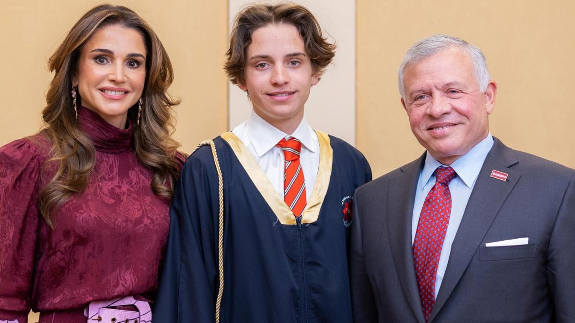 Queen Rania’s youngest child to have important role at his brother’s royal wedding