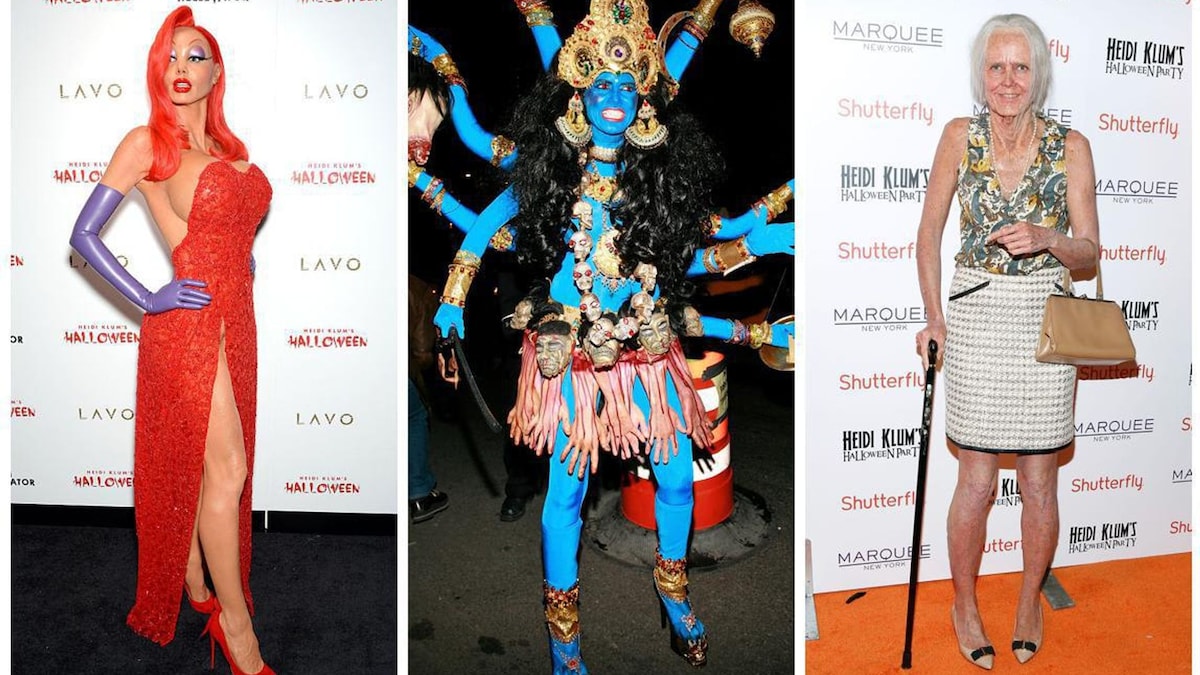 Heidi Klum Halloween party best costumes