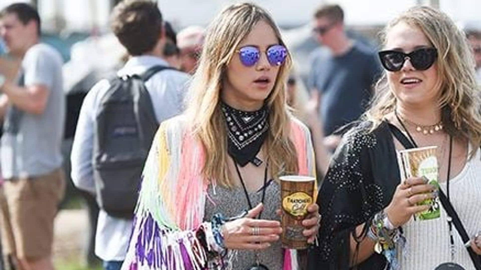 Suki Waterhouse, Kim Kardashian do Glastonbury: all the fashion