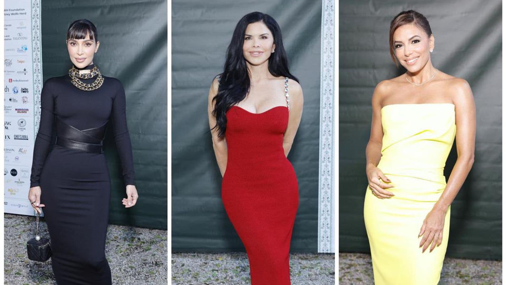 Lauren Sanchez, Eva Longoria and Kim Kardashian attended the ‘This Is About Humanity’s’ fifth annual soiree in Los Angeles