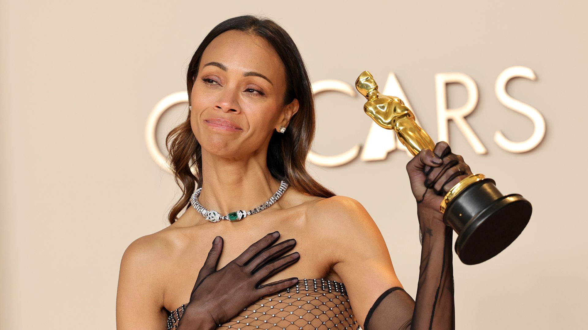 Zoe Saldaña reflects on her road to the Oscars: 'I was so heartbroken'