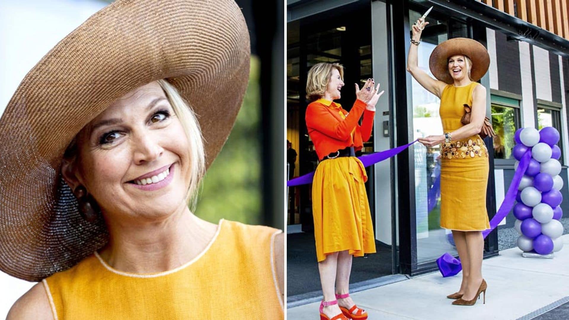 Queen Maxima recycles dress 13 years later - and she's hardly changed a bit!