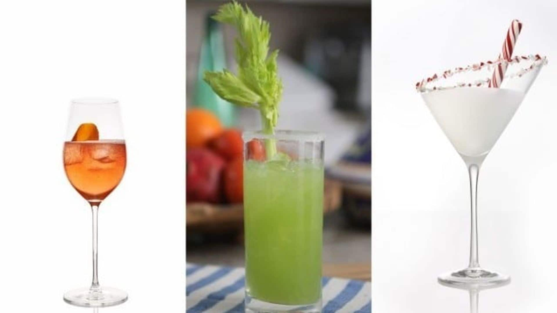 Haylie Duff's celery and mint mocktail and more festive holiday drink recipes