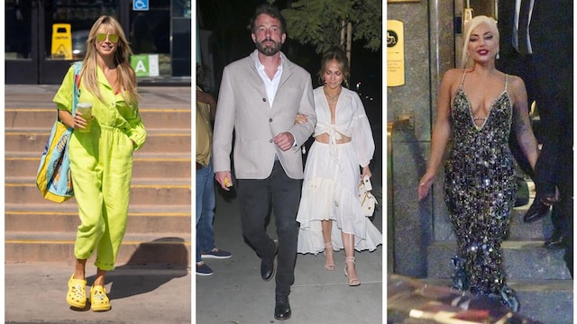 Heidi Klum, Jennifer Lopez and Ben Affleck, Lady Gaga