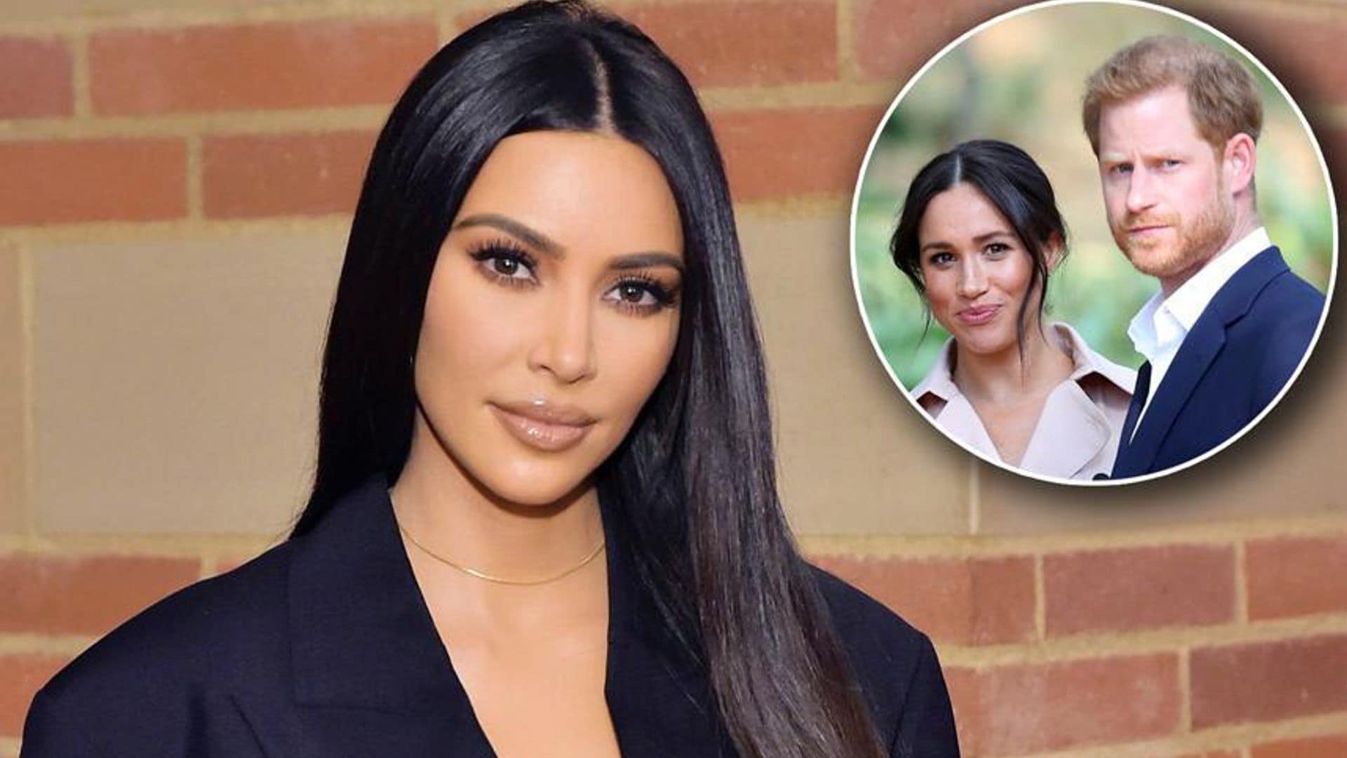 Kim Kardashian empathizes with Meghan Markle's need for a 'safe place'