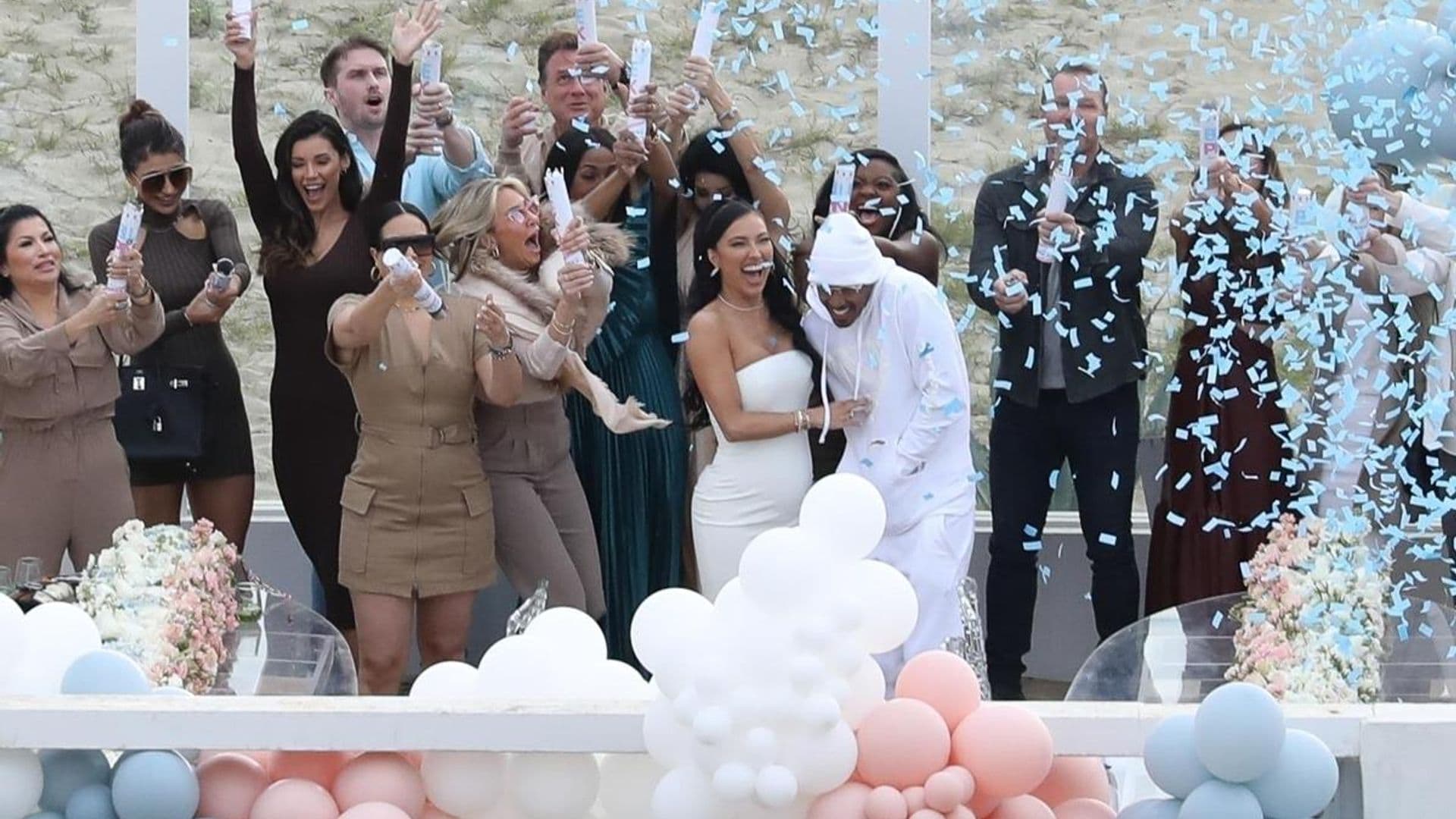 Nick Cannon hosts gender reveal, expecting baby number 8 with model Bre Tiesi