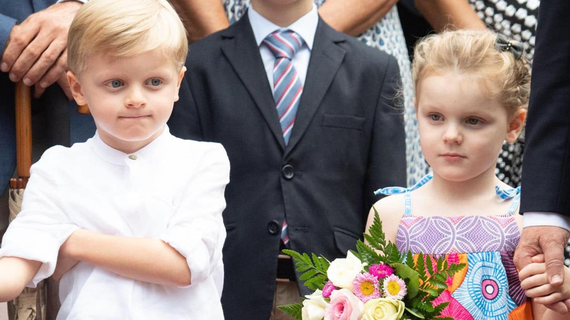 Prince Jacques and Princess Gabriella’s voices will melt your heart in adorable birthday video
