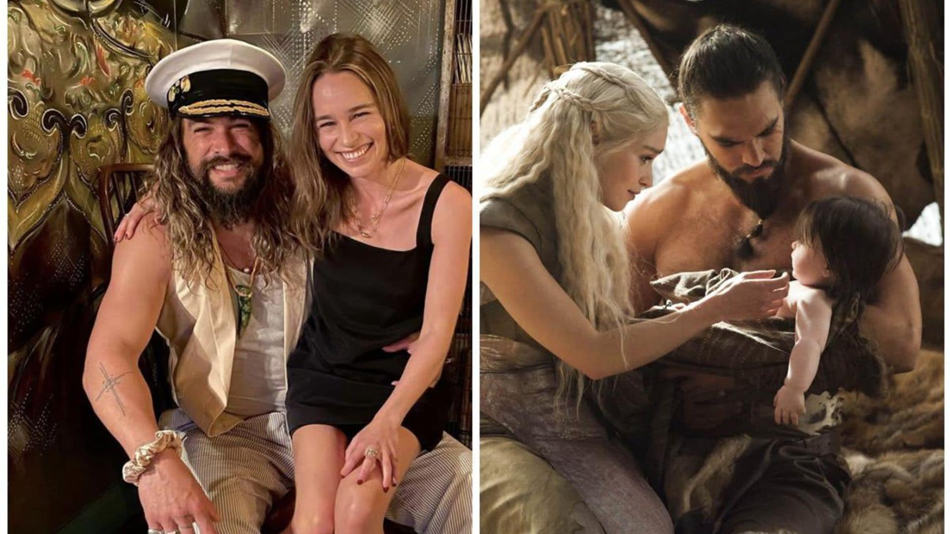 Jason Momoa and Emilia Clarke enjoyed emotional ‘Game of Thrones’ reunion