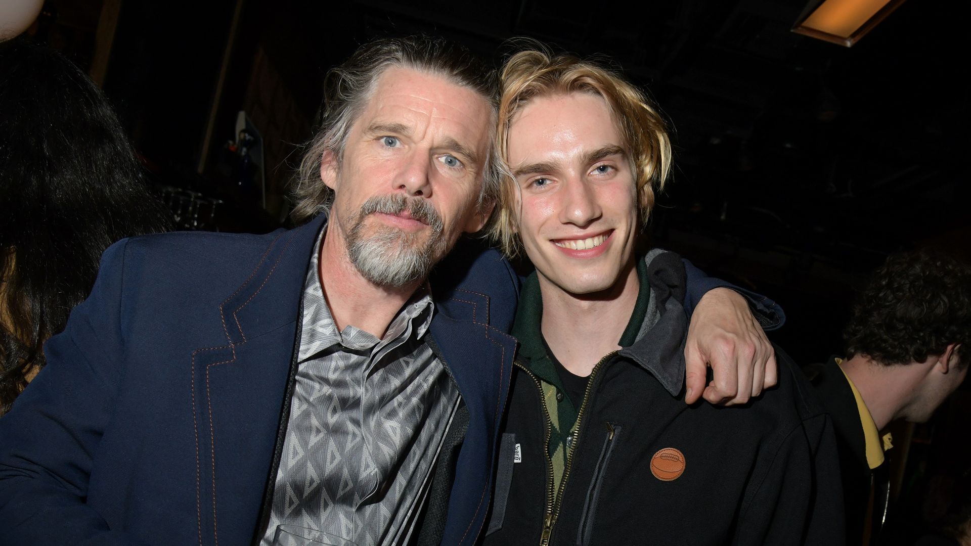 Ethan Hawke and Levon Hawke