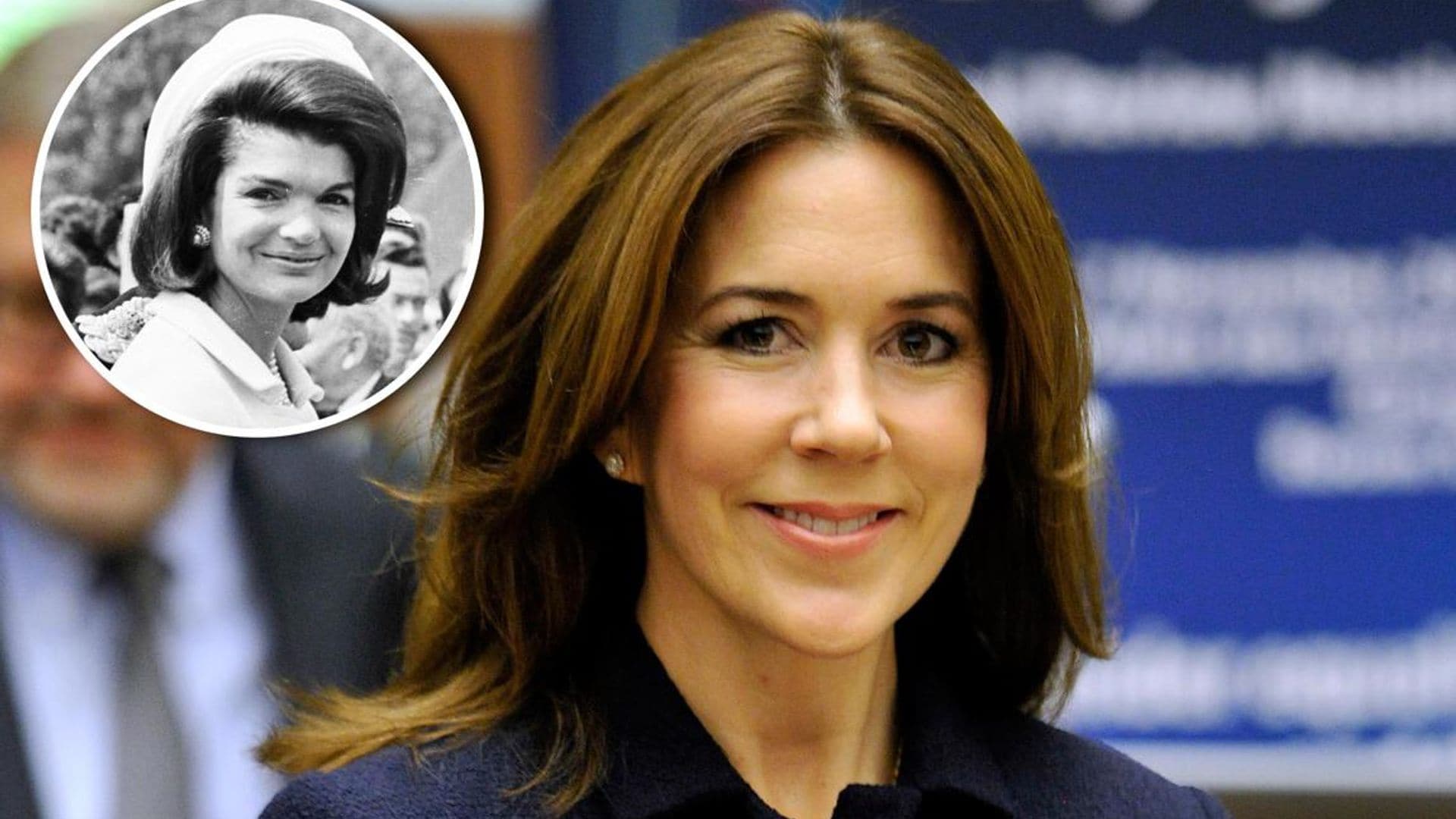 Crown Princess Mary has a Jackie O moment at the opening of Parliament