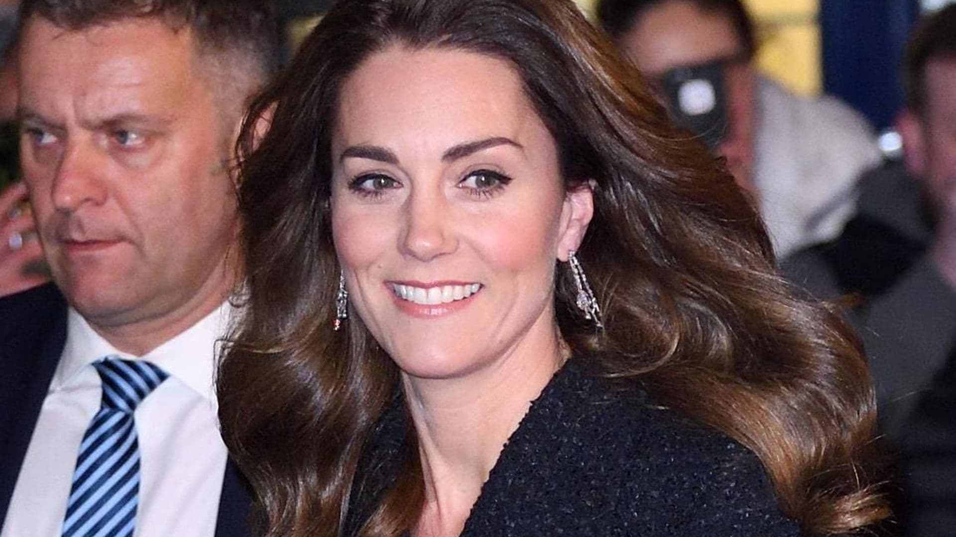 Kate Middleton wears sparkling disco shoes on night out in London