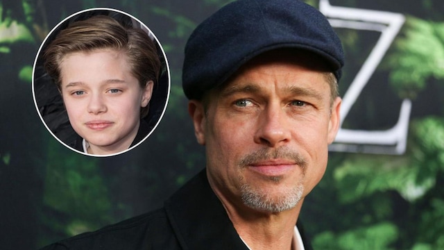 Brad Pitt and Shiloh