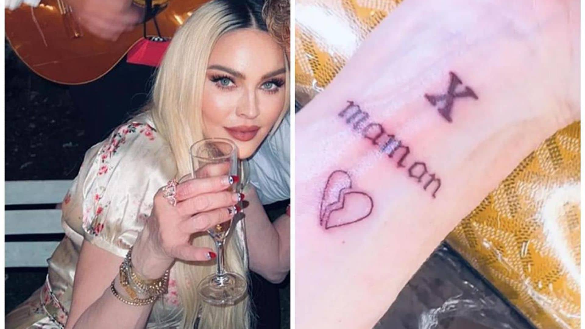 Madonna reveals emotional meaning behind new tattoo in honor of her mother