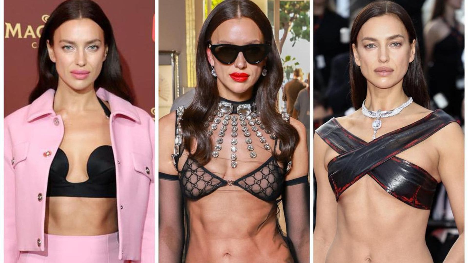 Irina Shayk flaunts her abs in Cannes: Photos