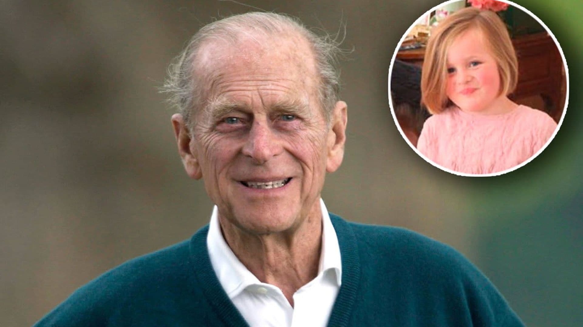 Unseen photo of 'devoted family man' Prince Philip with one of his great-granddaughters released