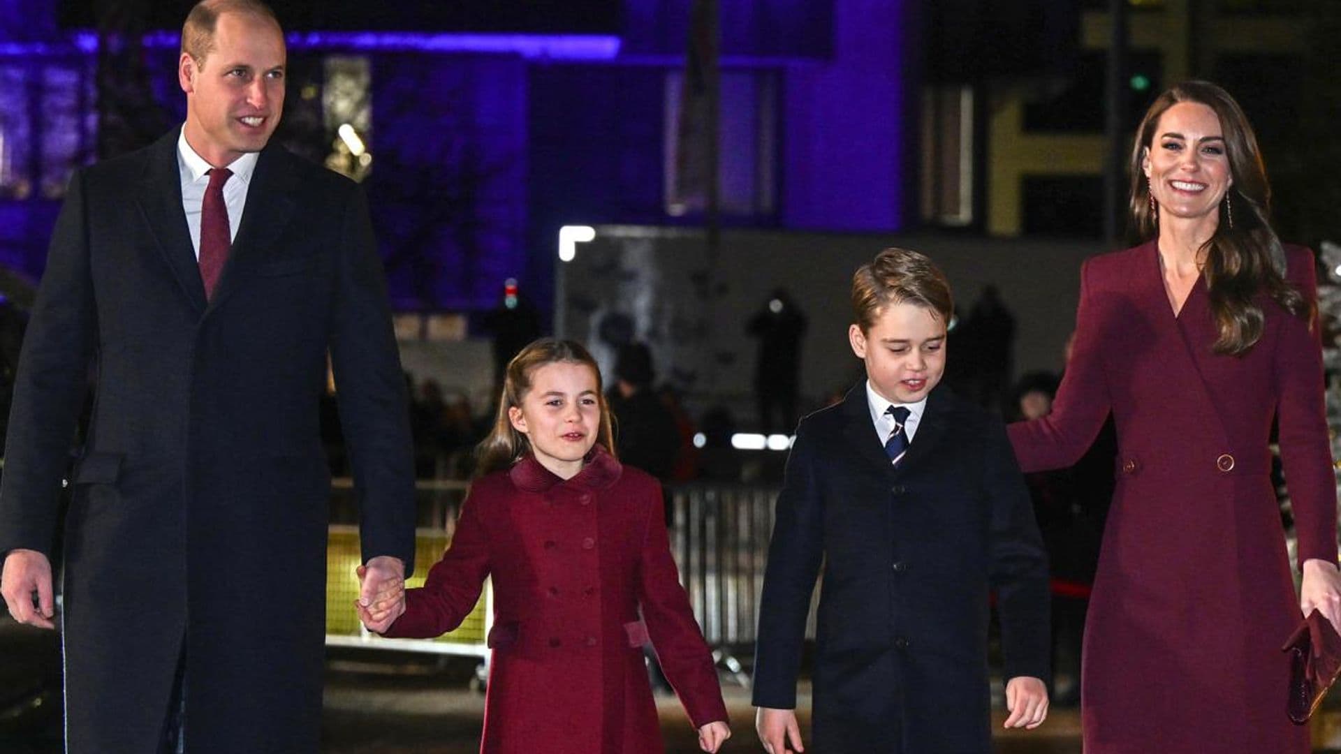 Prince George and Princess Charlotte join royals at Together at Christmas carol service: Photos