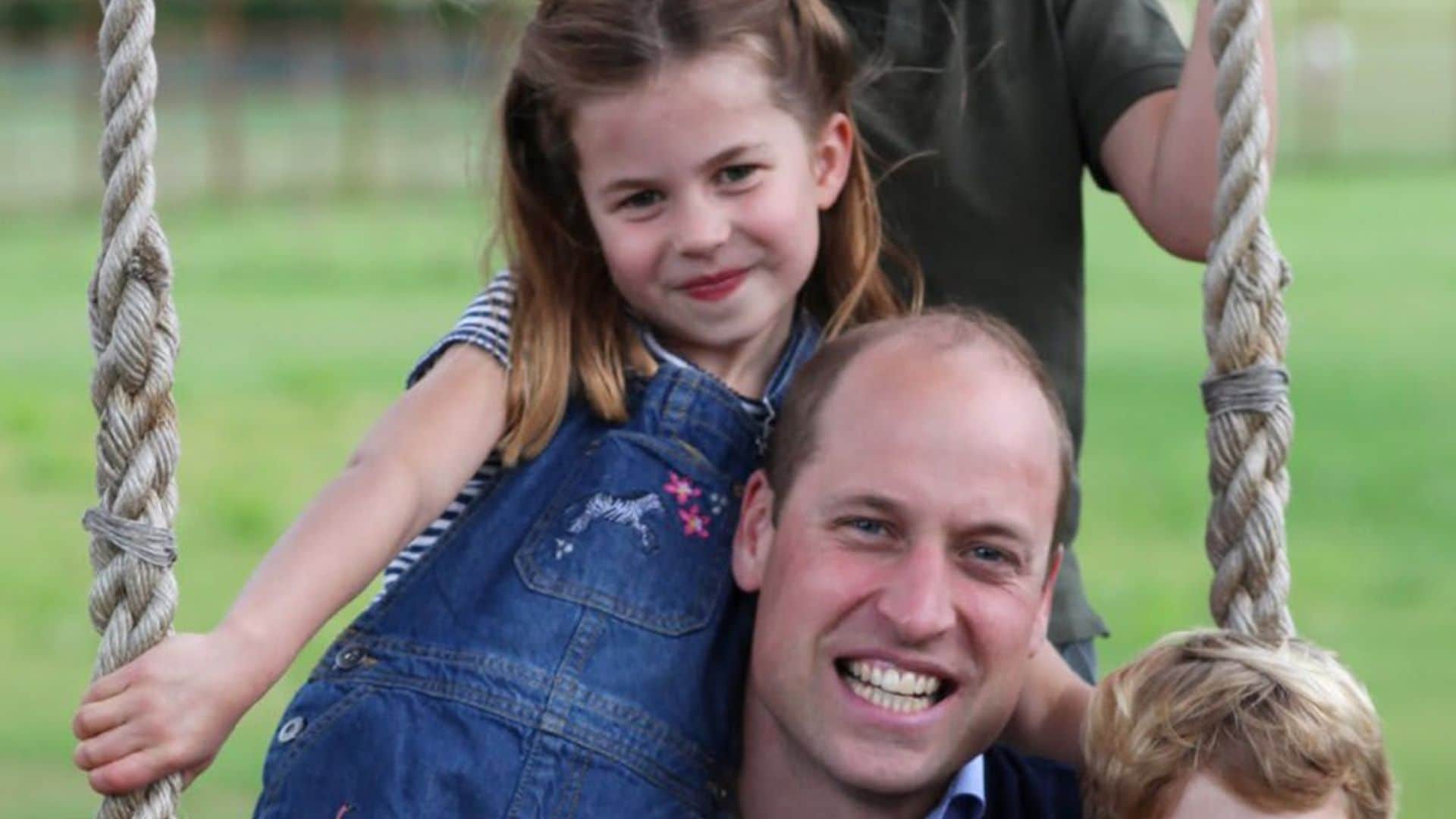What Princess Charlotte calls her father Prince William