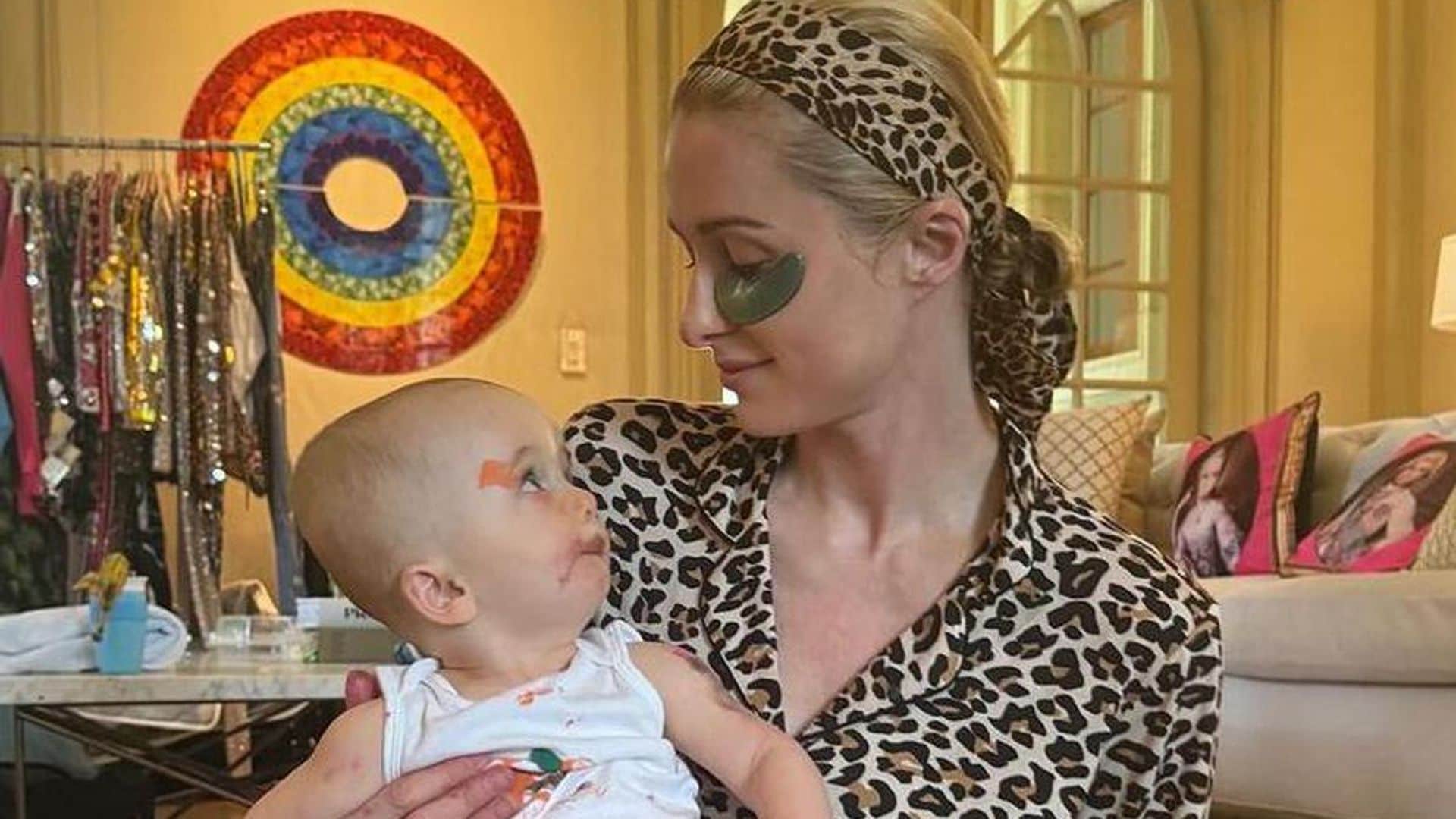 Paris Hilton responds to concerns about her baby’s crib