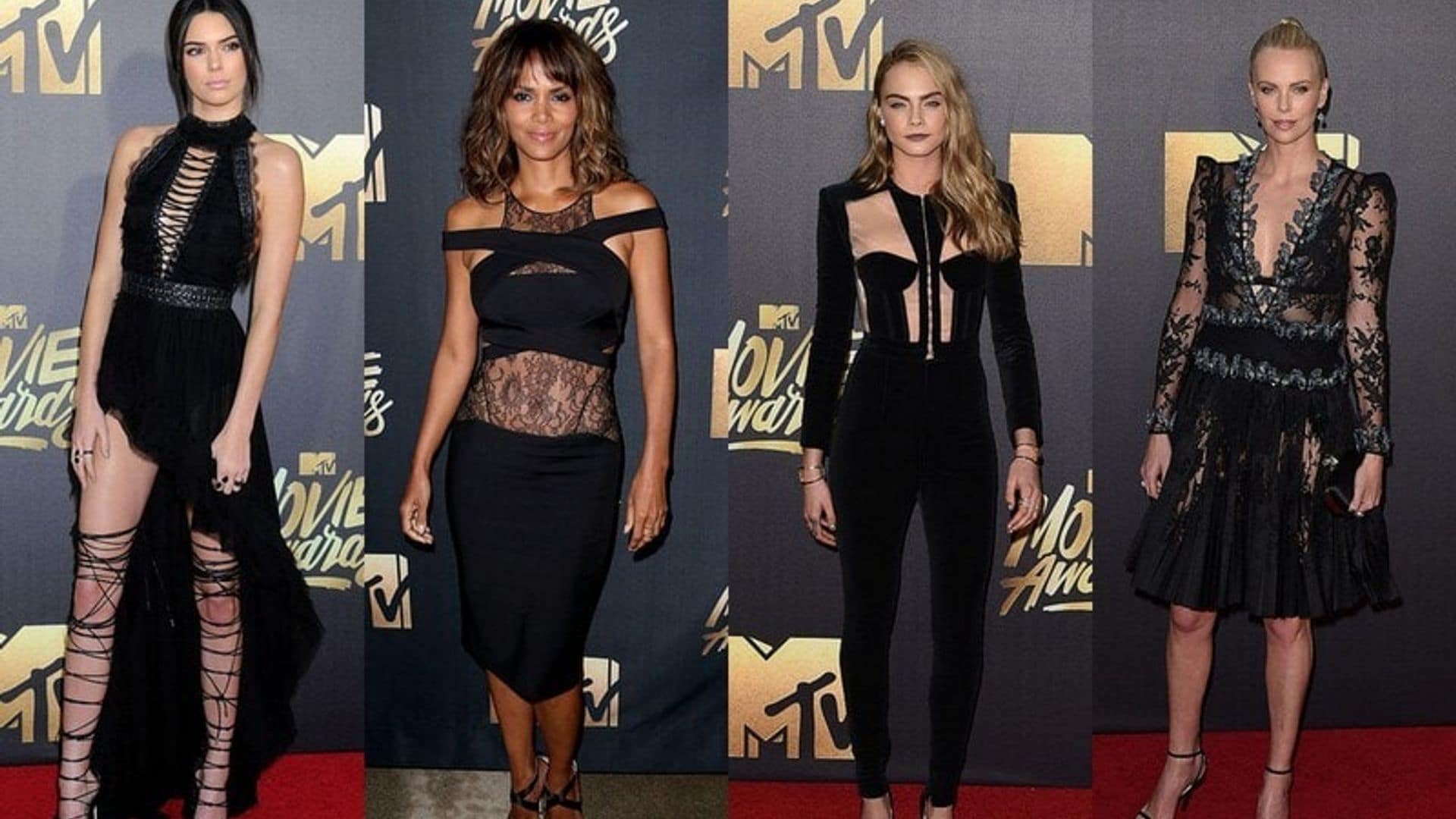 MTV Movie Awards 2016 red carpet fashion: Gigi Hadid has bangs to all the (wo)men in black