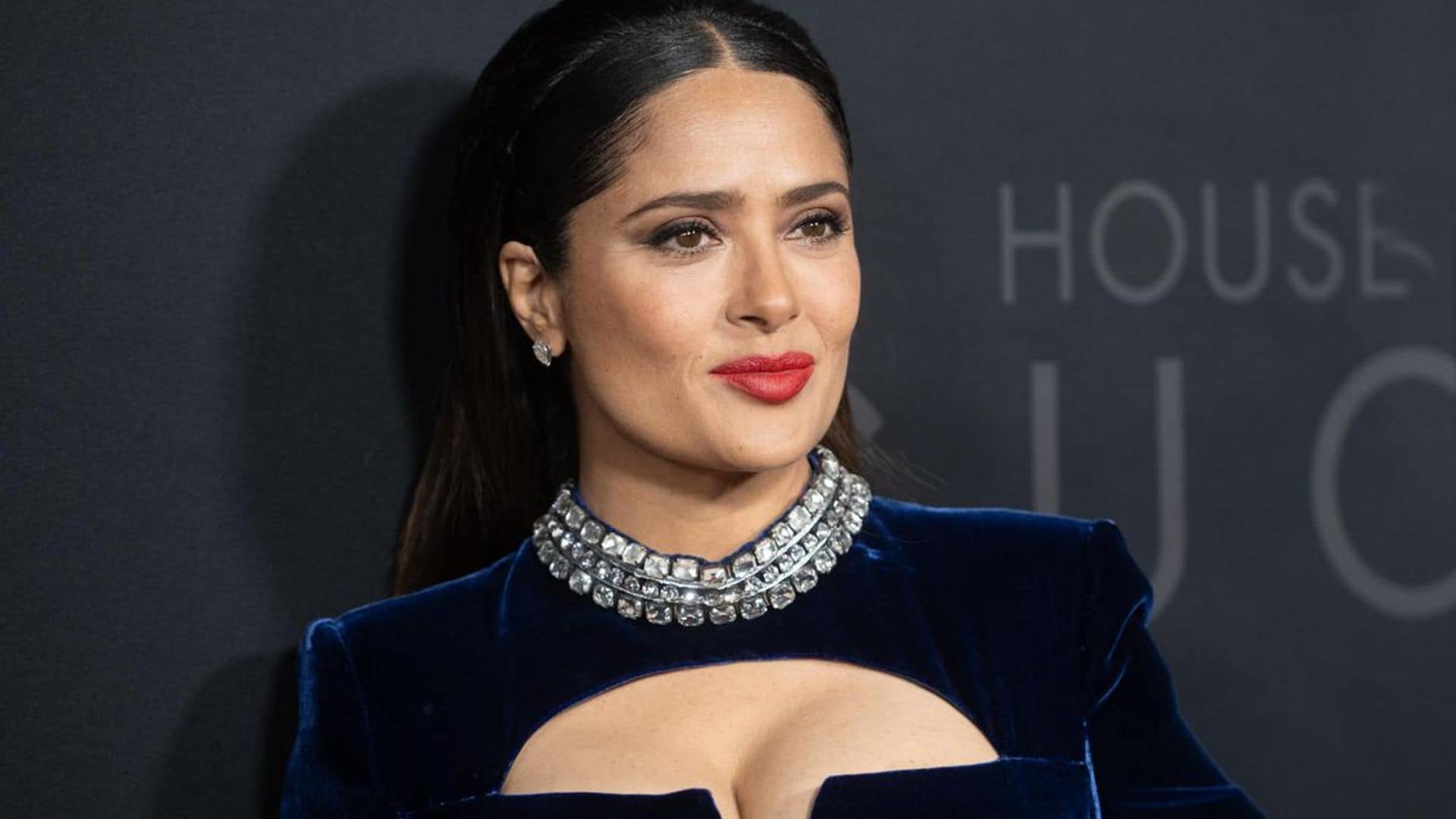 Why Salma Hayek had to put catnip in her boots while filming ‘House of Gucci’