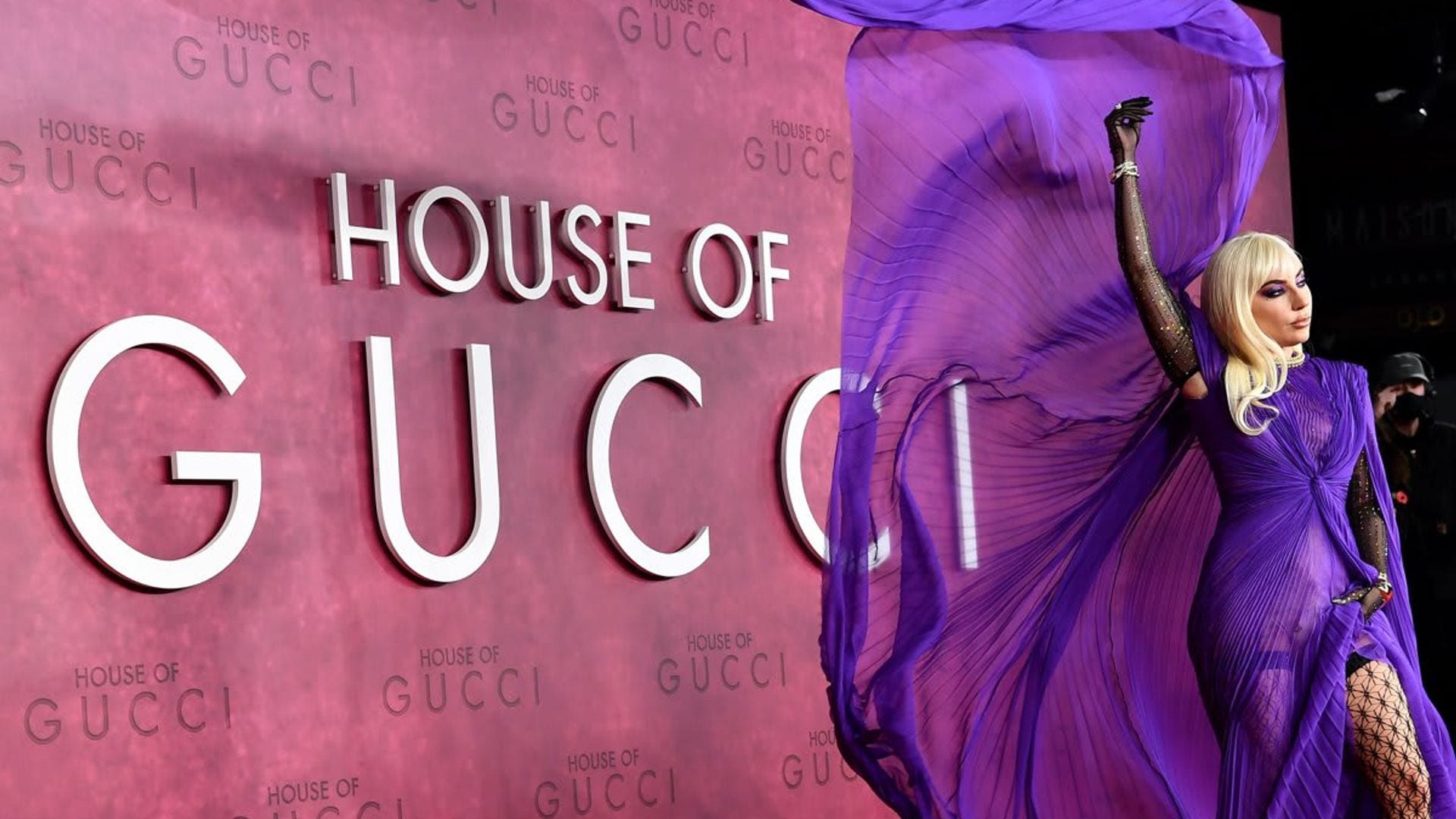 Lady Gaga takes over the ‘House of Gucci’ UK premiere with Salma Hayek, Adam Driver, and Jared Leto