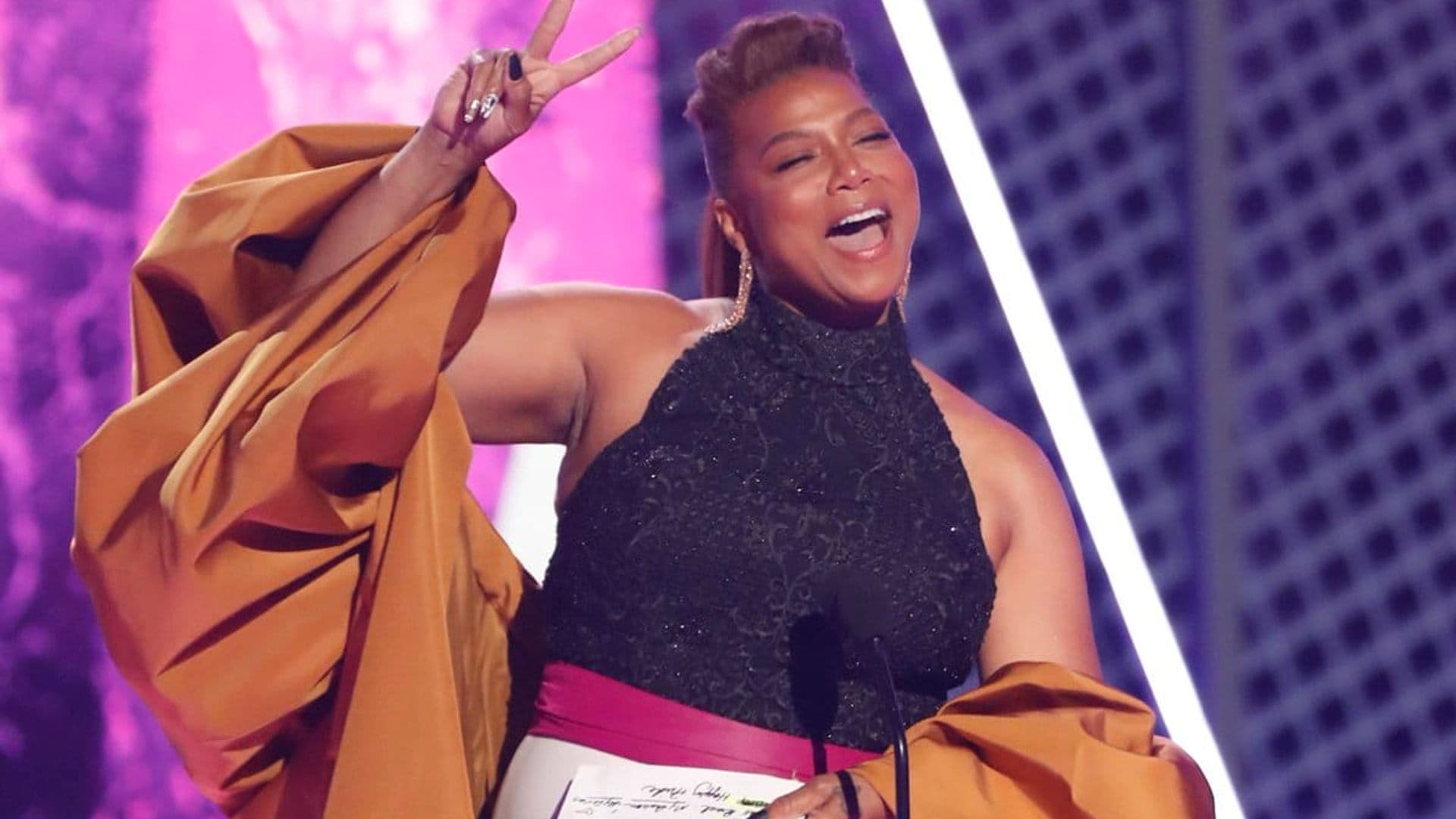 BET Awards: Queen Latifah gets emotional accepting Lifetime Achievement Award