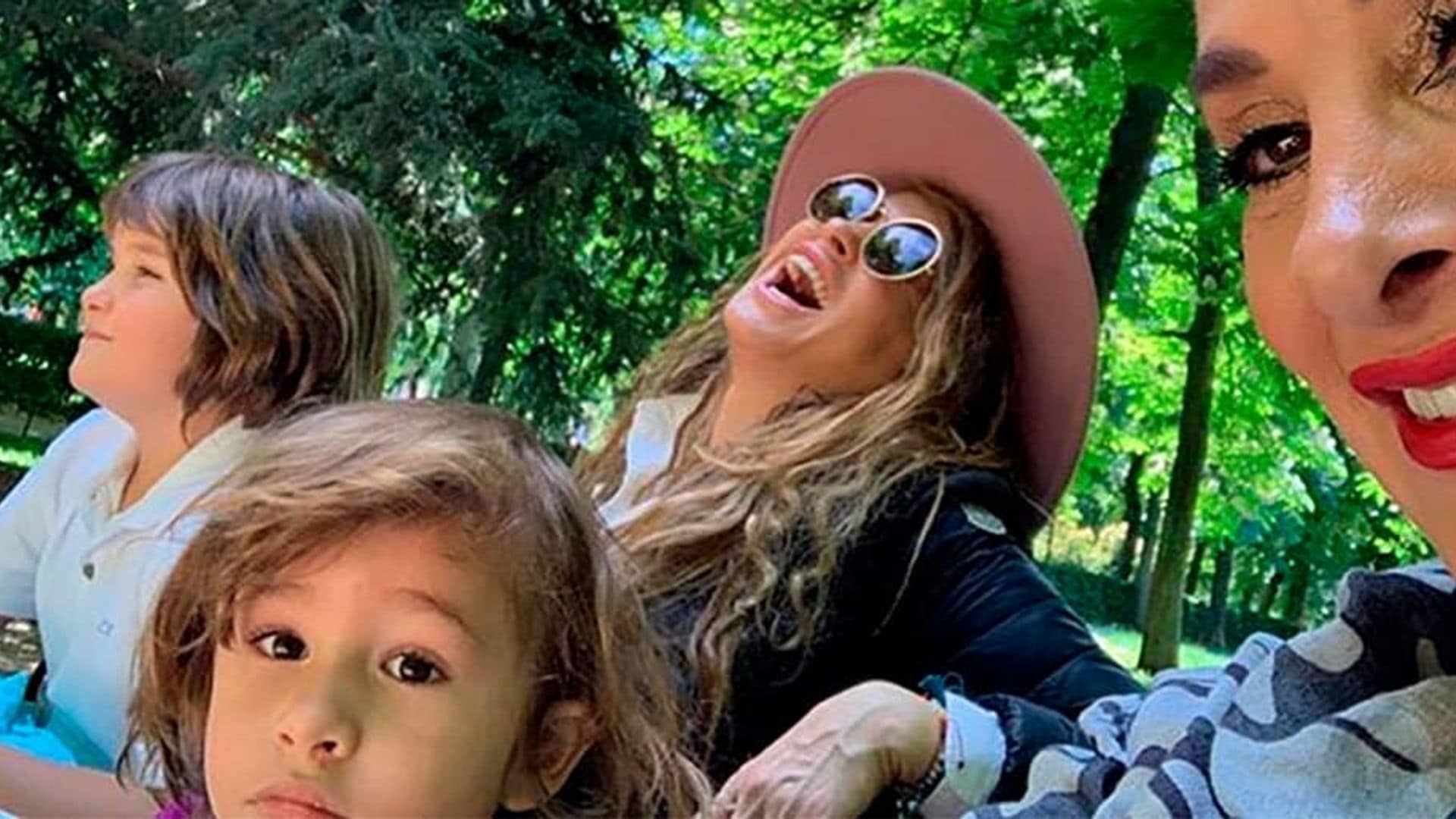 Paulina Rubio's latest family photo reignites a public feud with her ex