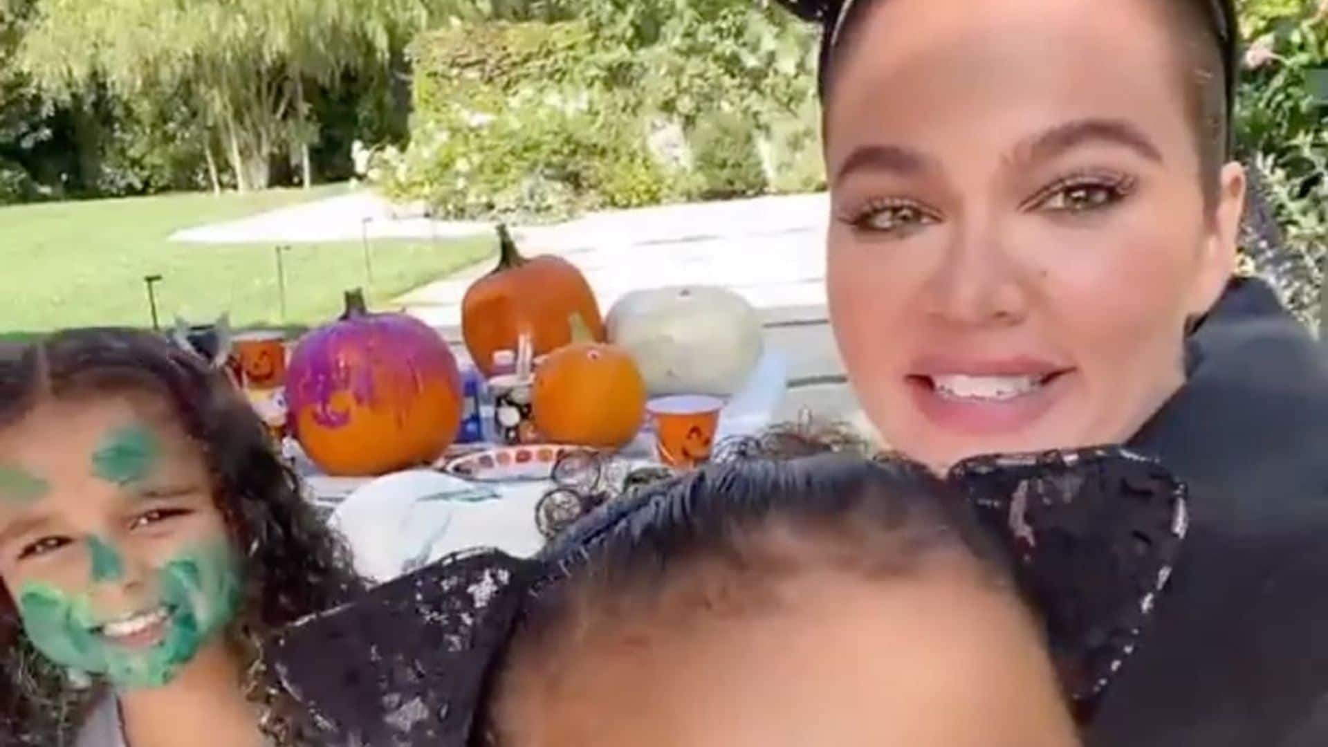 Khloe Kardashian throws magical Halloween party for kids and it gets cray