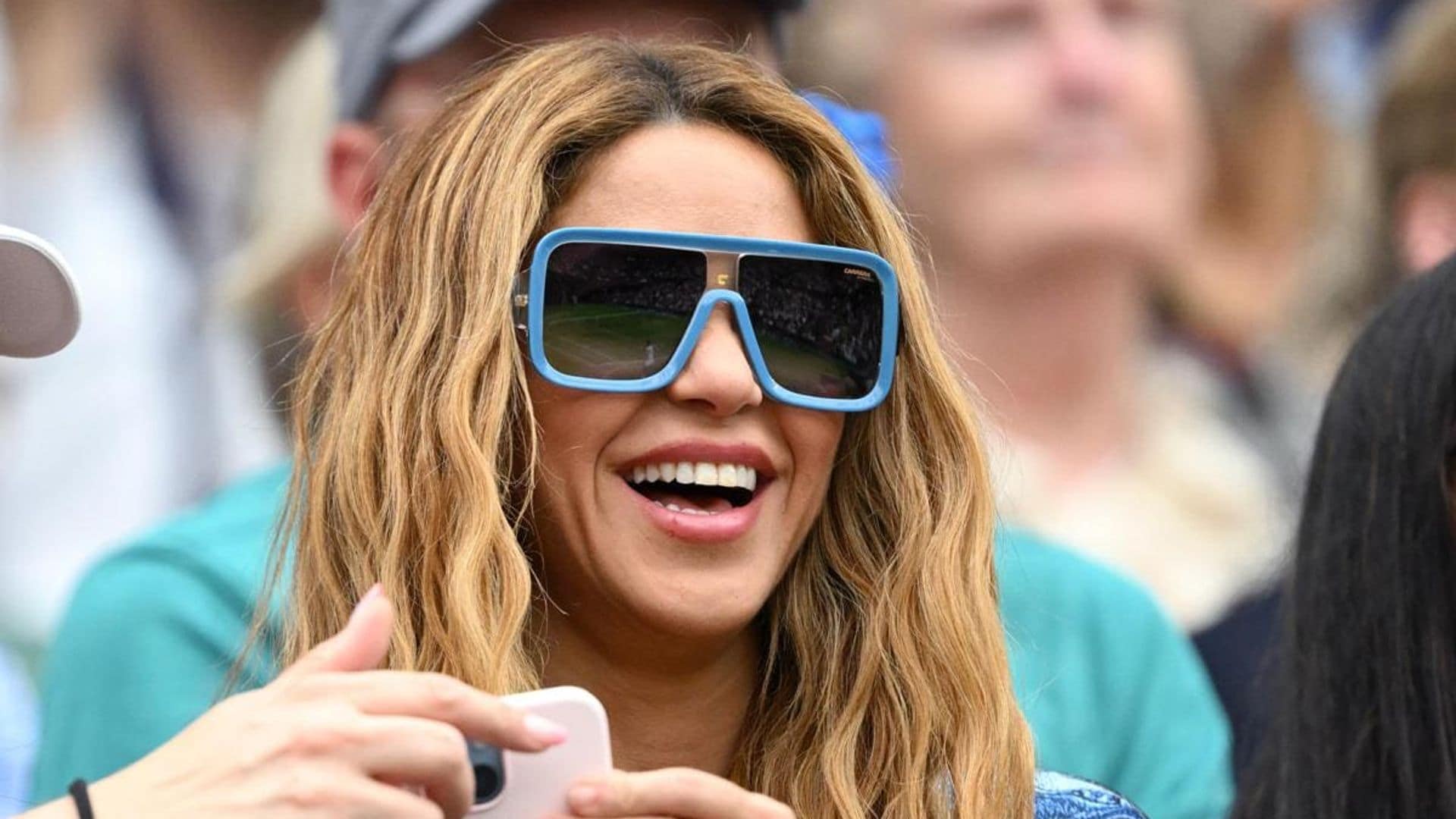 Celebrity Sightings At Wimbledon 2023 - Day 12